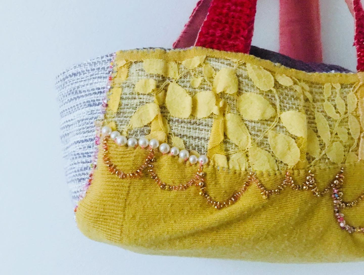 Bag Hand-sewn bag Fabric Slow fashion Handmade 1921