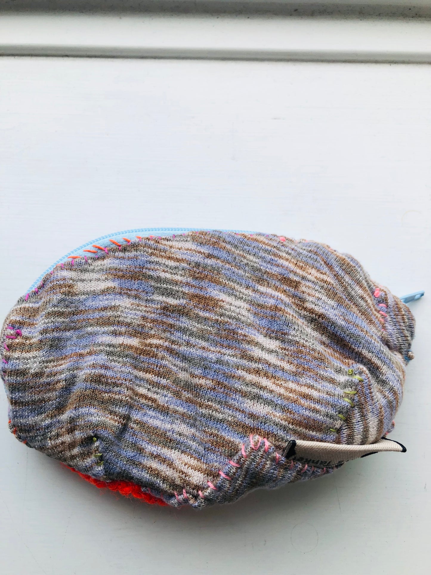 coin purse, accessory case, card case, fabric, slow fashion, handmade, 2482