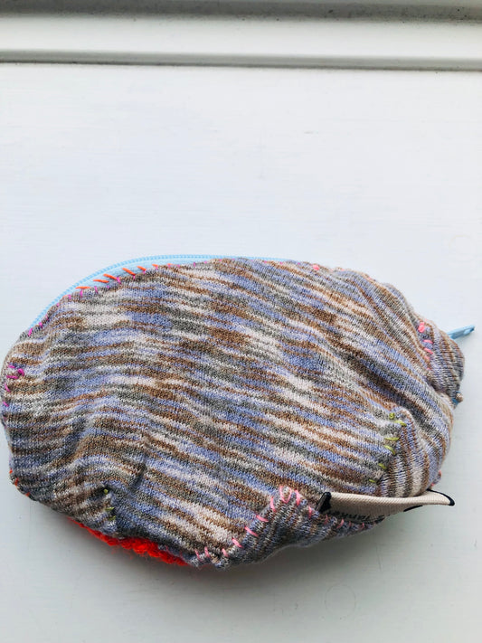 coin purse, accessory case, card case, fabric, slow fashion, handmade, 2482