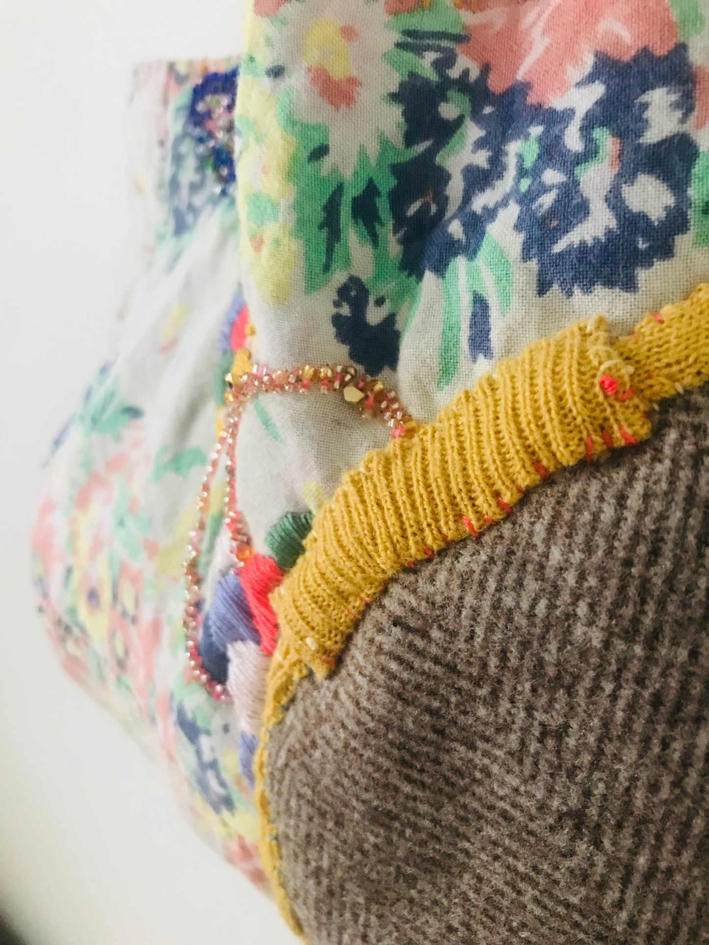 Bag Hand-sewn bag Fabric Slow fashion Handmade 1944