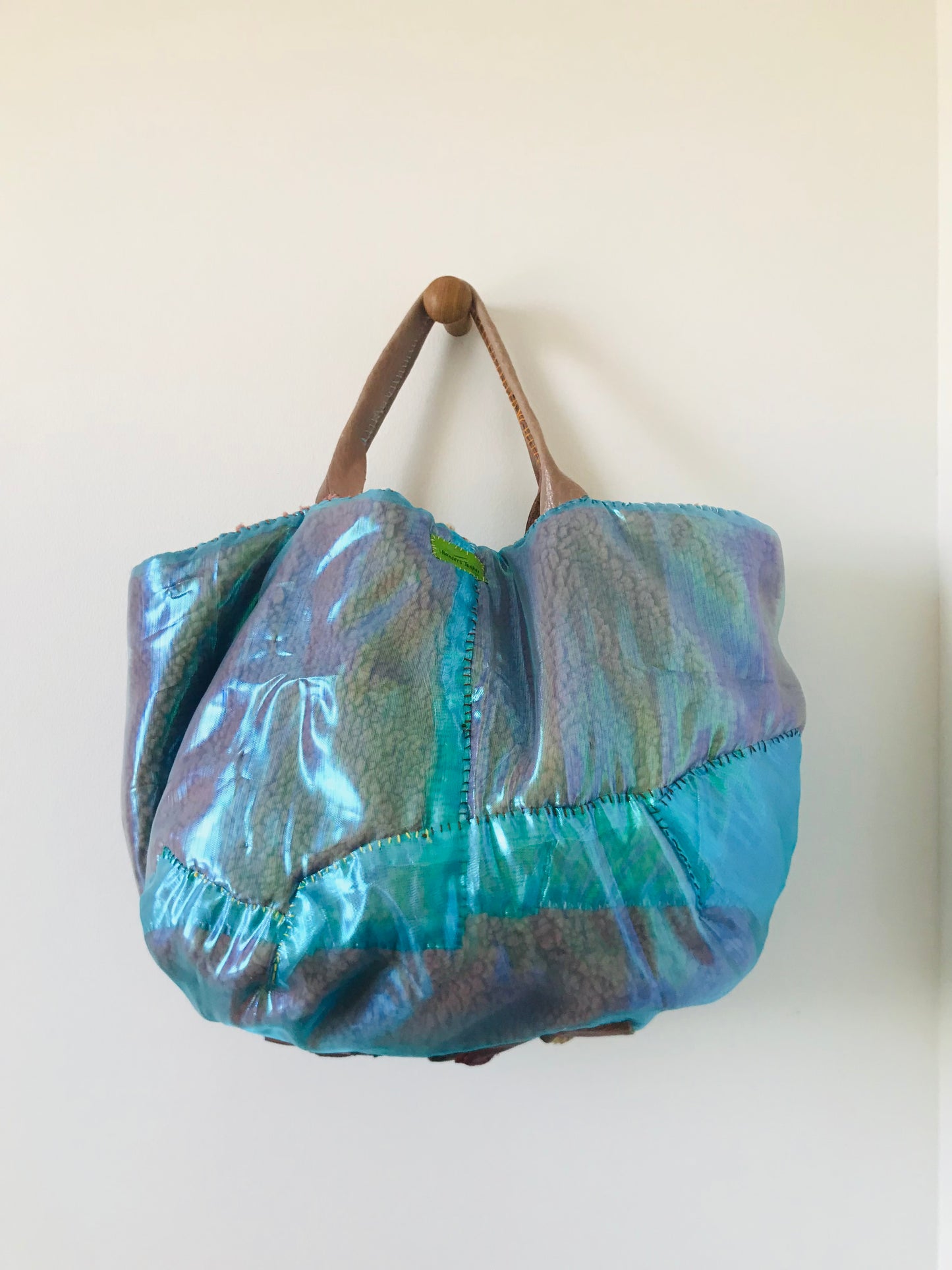 Bag Hand-sewn bag Fabric Slow fashion Handmade 2061