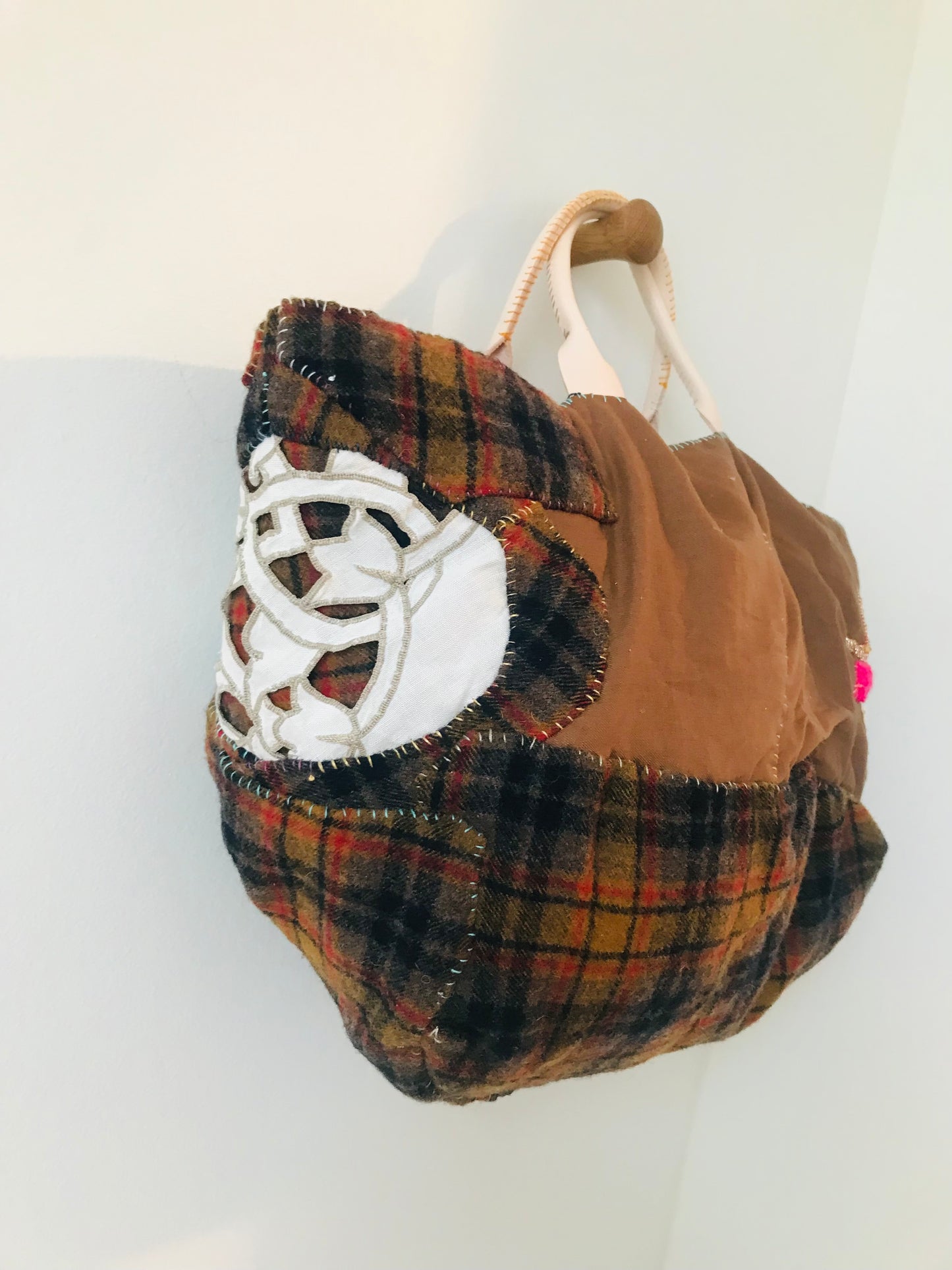 Bag Hand-sewn bag Fabric Slow fashion Handmade 1906