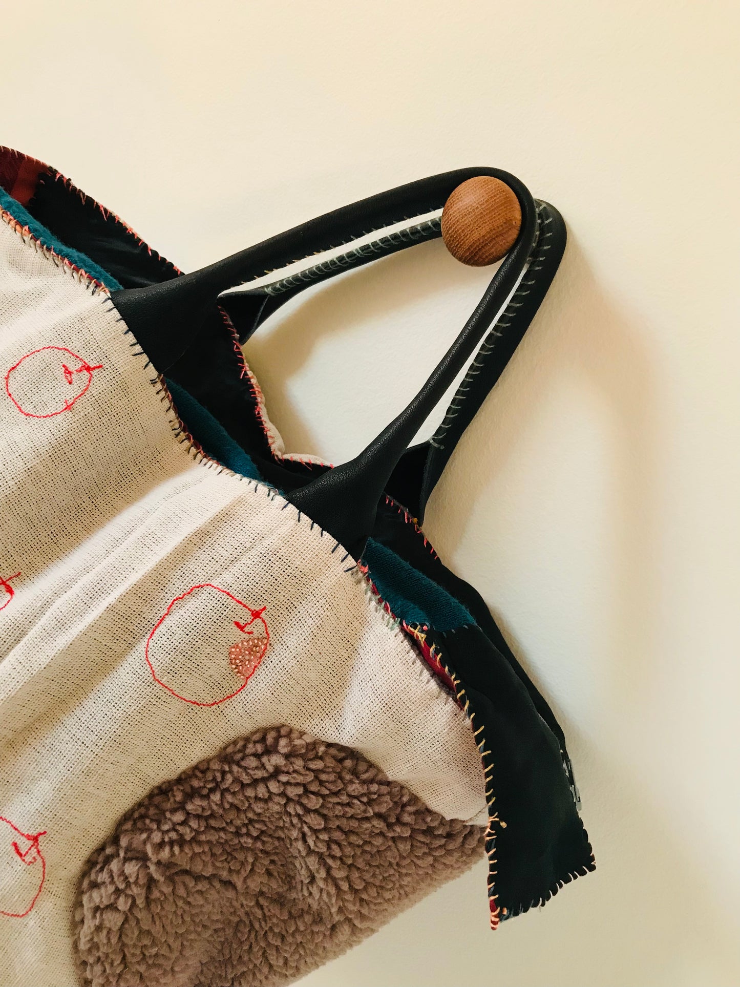 Bag Hand-sewn bag Fabric Slow fashion Handmade 1931