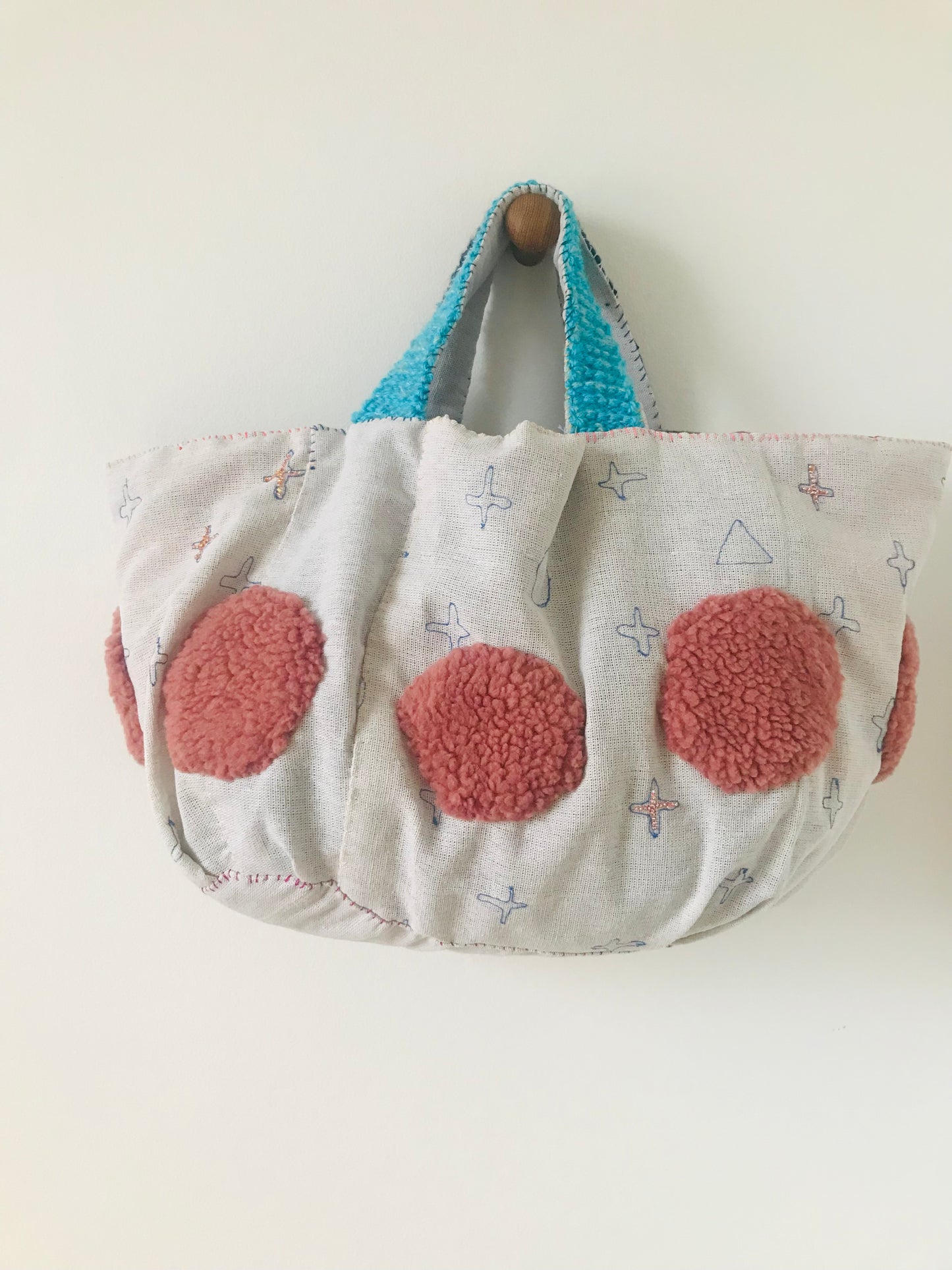 Bag Hand-sewn bag Fabric Slow fashion Handmade 1945