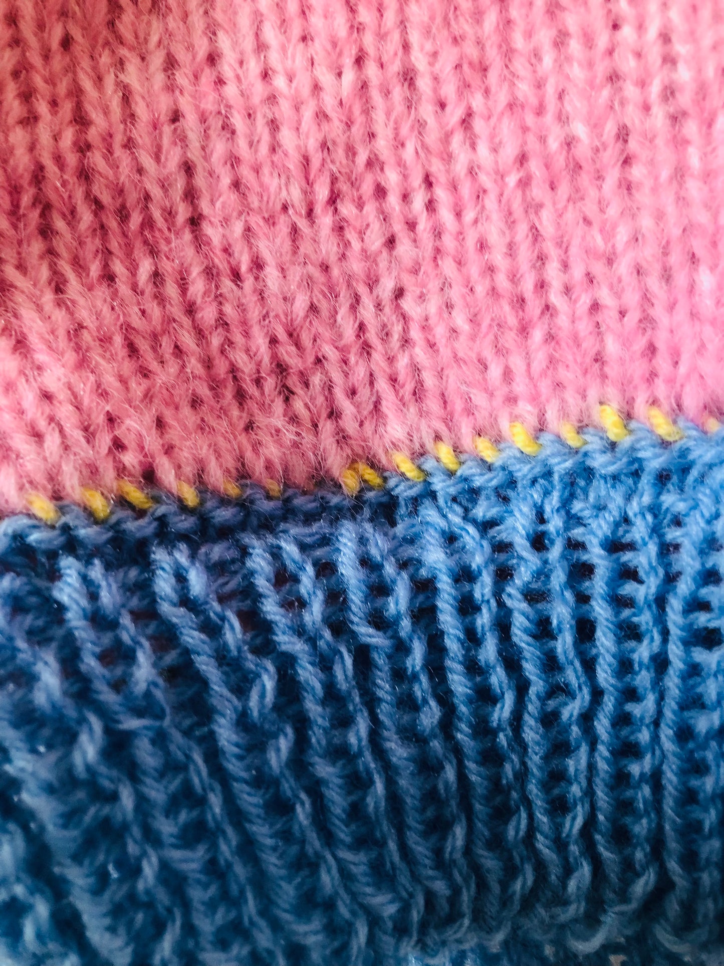 Vest Sweater Knitting Yarn Wool Mohair Slow fashion Fancy yarn Short-sleeved One-of-a-kind 2424