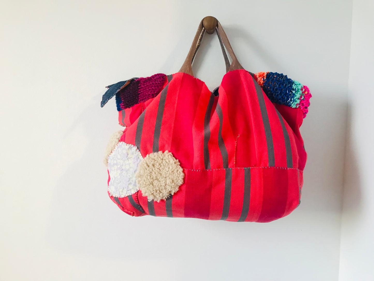 Bag Hand Sewn Bag Fabric Slow Fashion Handmade 1865