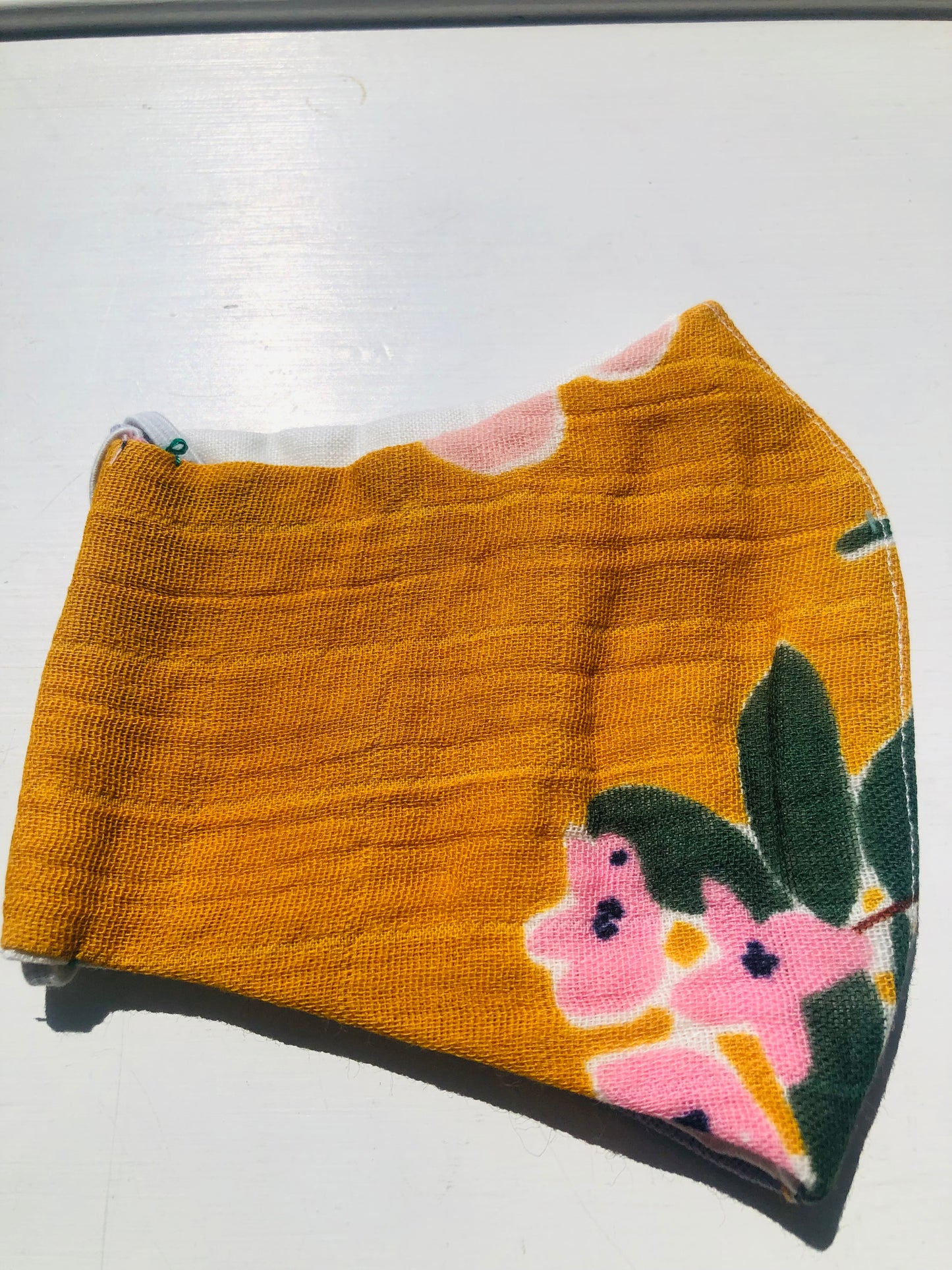 ヘミマァセット　 小物　ヘアゴム　手縫いマスク　布製　スローファッション　ハンドメイド　2457