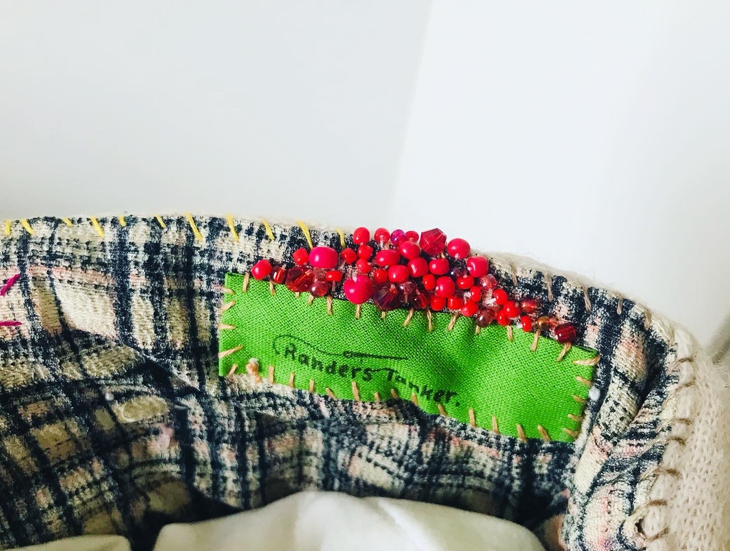 Bag Hand-sewn bag Fabric Slow fashion Handmade 2029