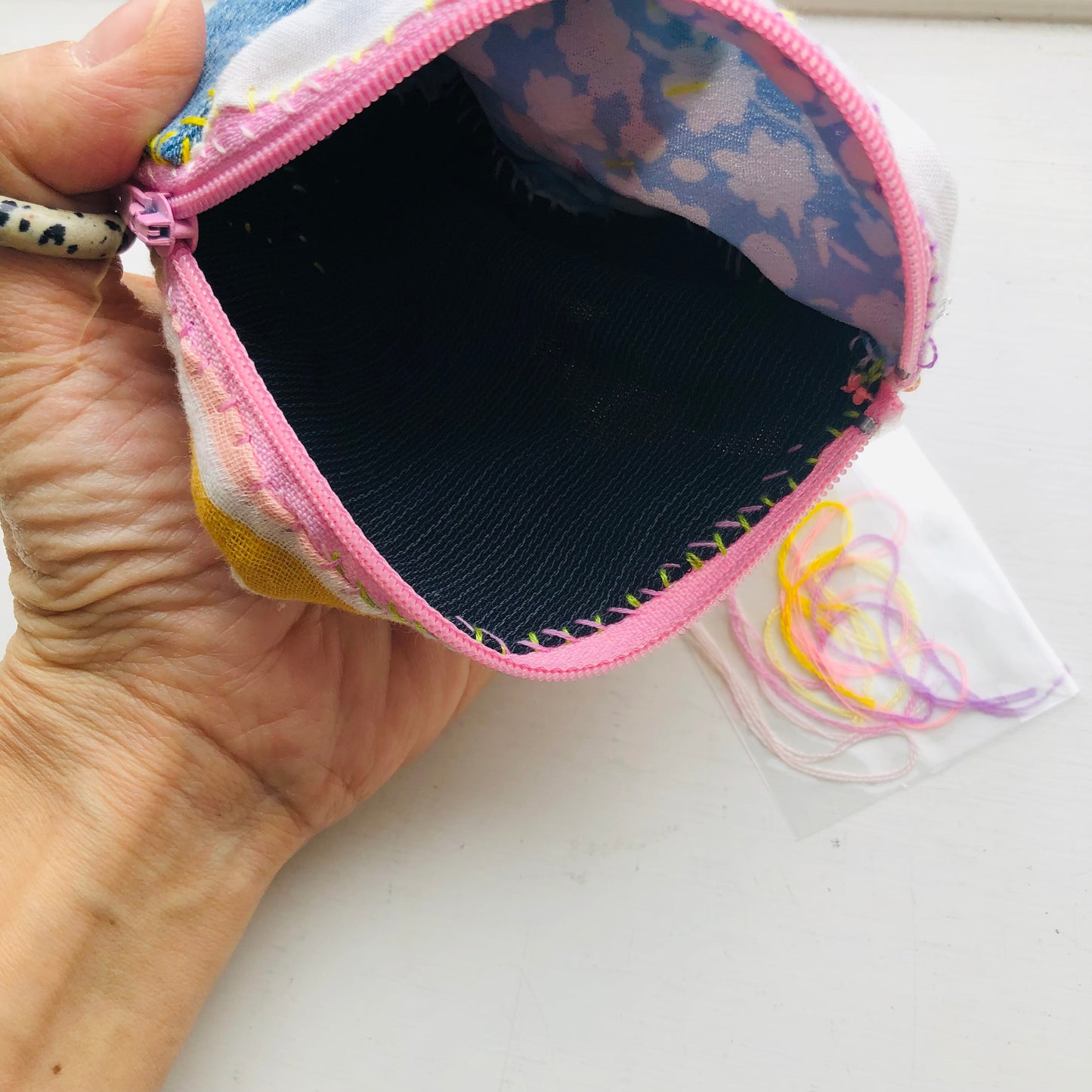 Coin Purse, Accessory Case, Card Case, Fabric, Coin Pouch, Slow Fashion, Change Purse, Handmade, 2412