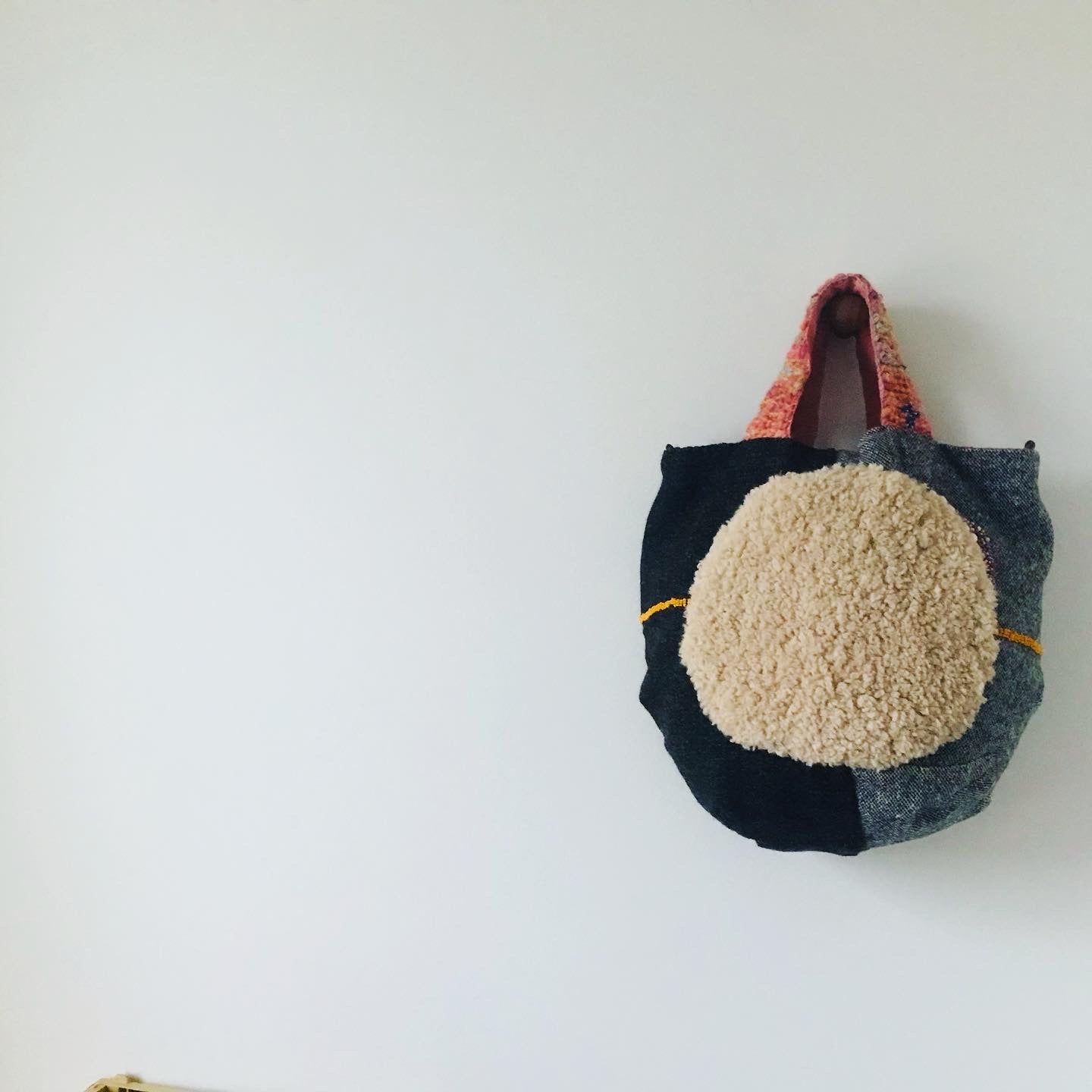 Håndsyet stoftaske, slow fashion, håndlavet, 1922