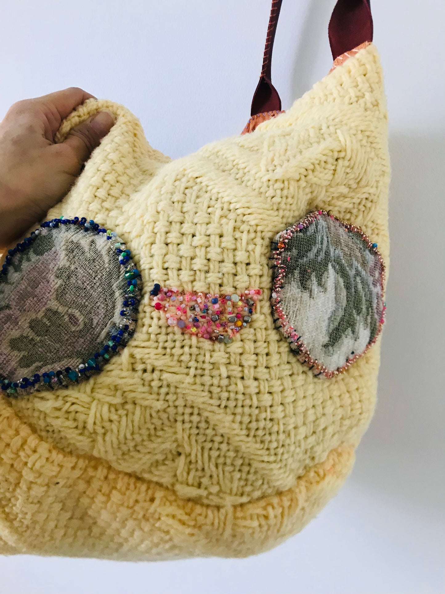 Bag Hand-sewn bag Fabric Slow fashion Handmade 1948