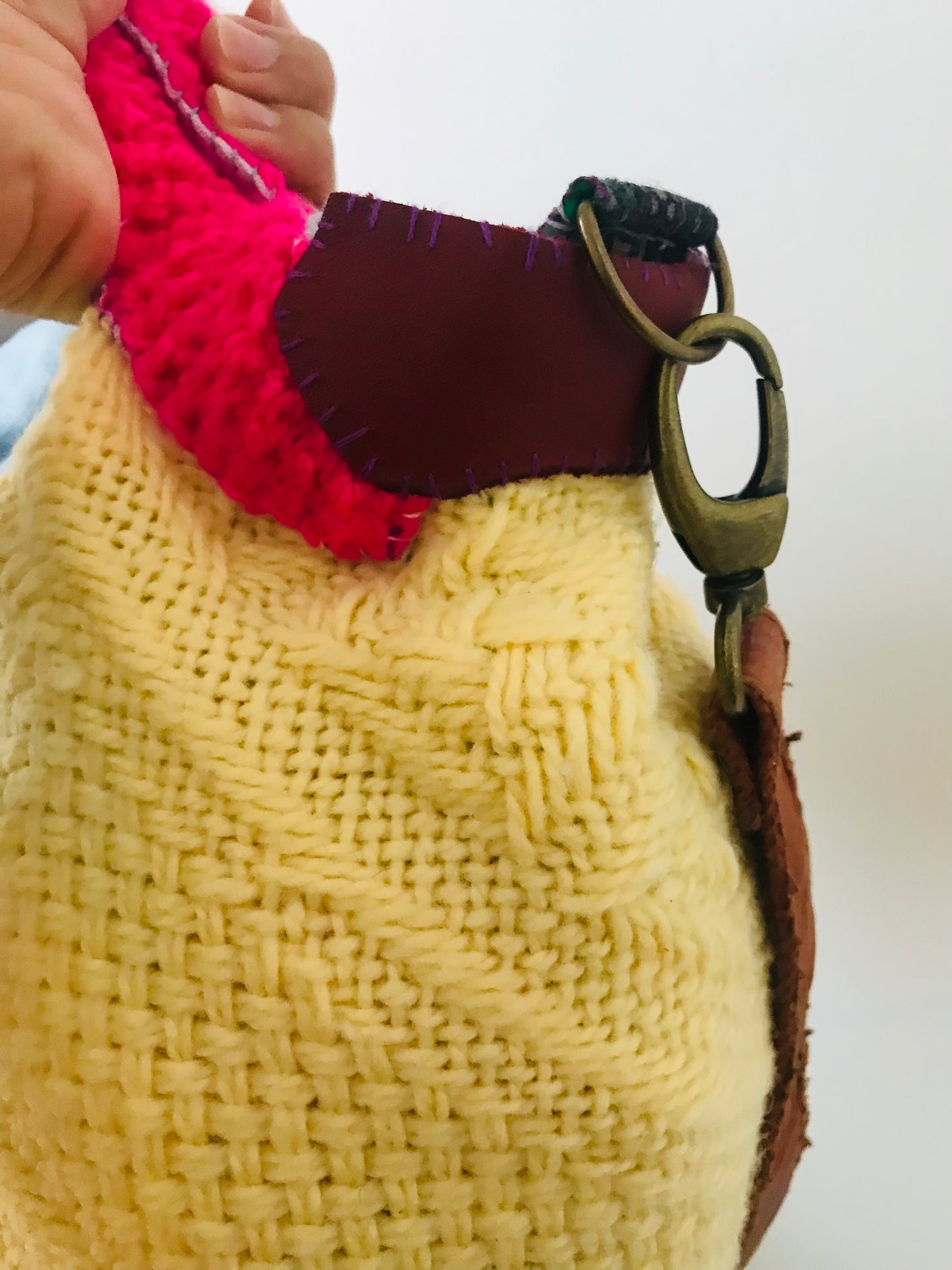 Bag Hand-sewn bag Fabric Slow fashion Handmade 1940