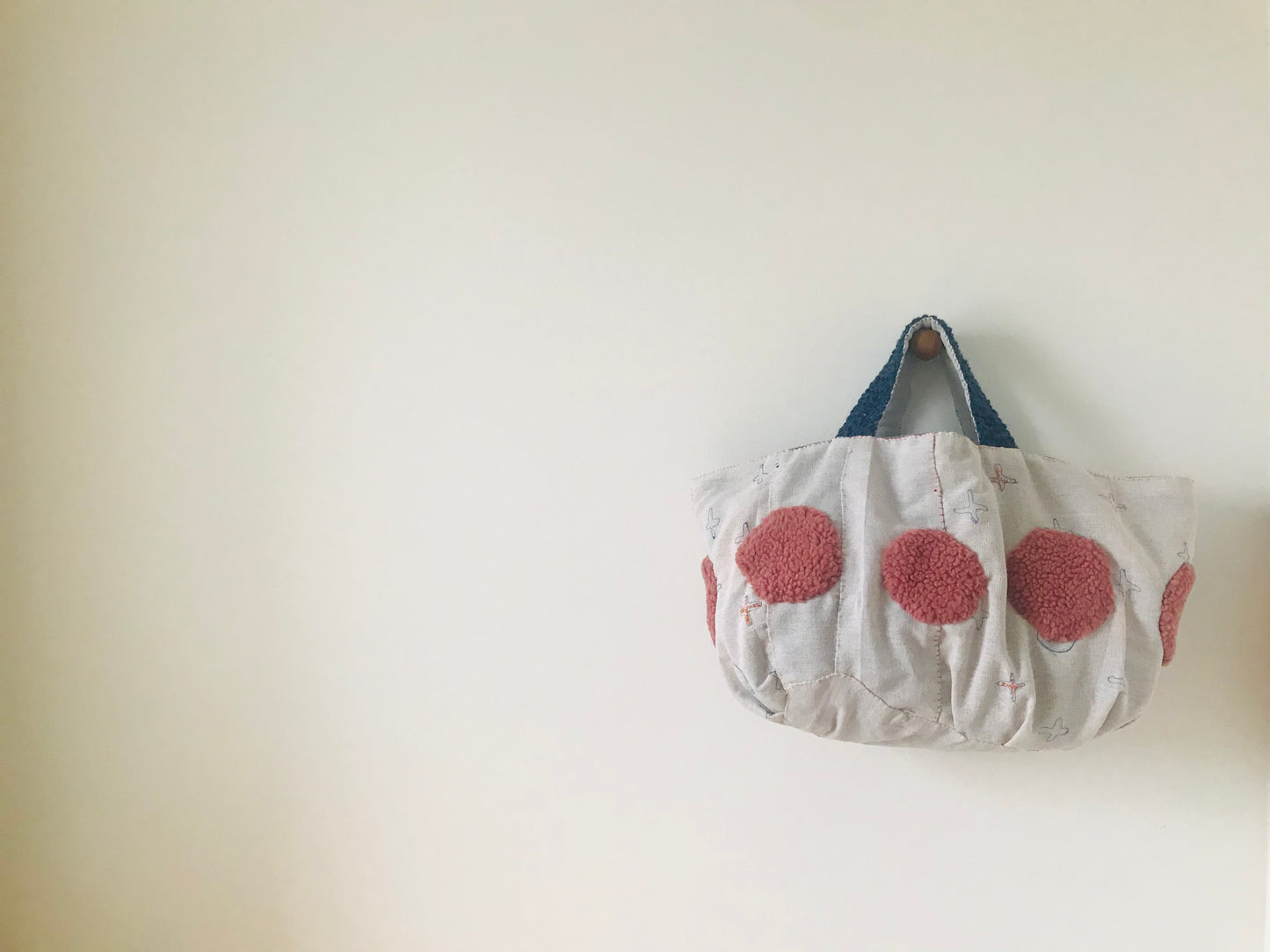 Bag Hand-sewn bag Fabric Slow fashion Handmade 1945