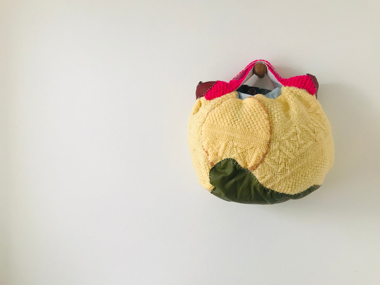 Bag Hand-sewn bag Fabric Slow fashion Handmade 1940