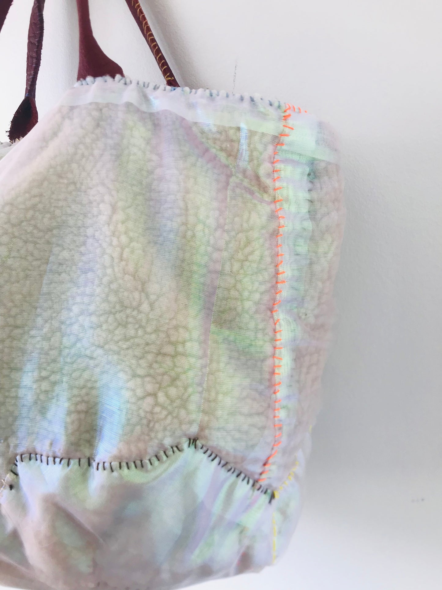 Bag [Resale] Hand-sewn bag Fabric Slow fashion Handmade 2023