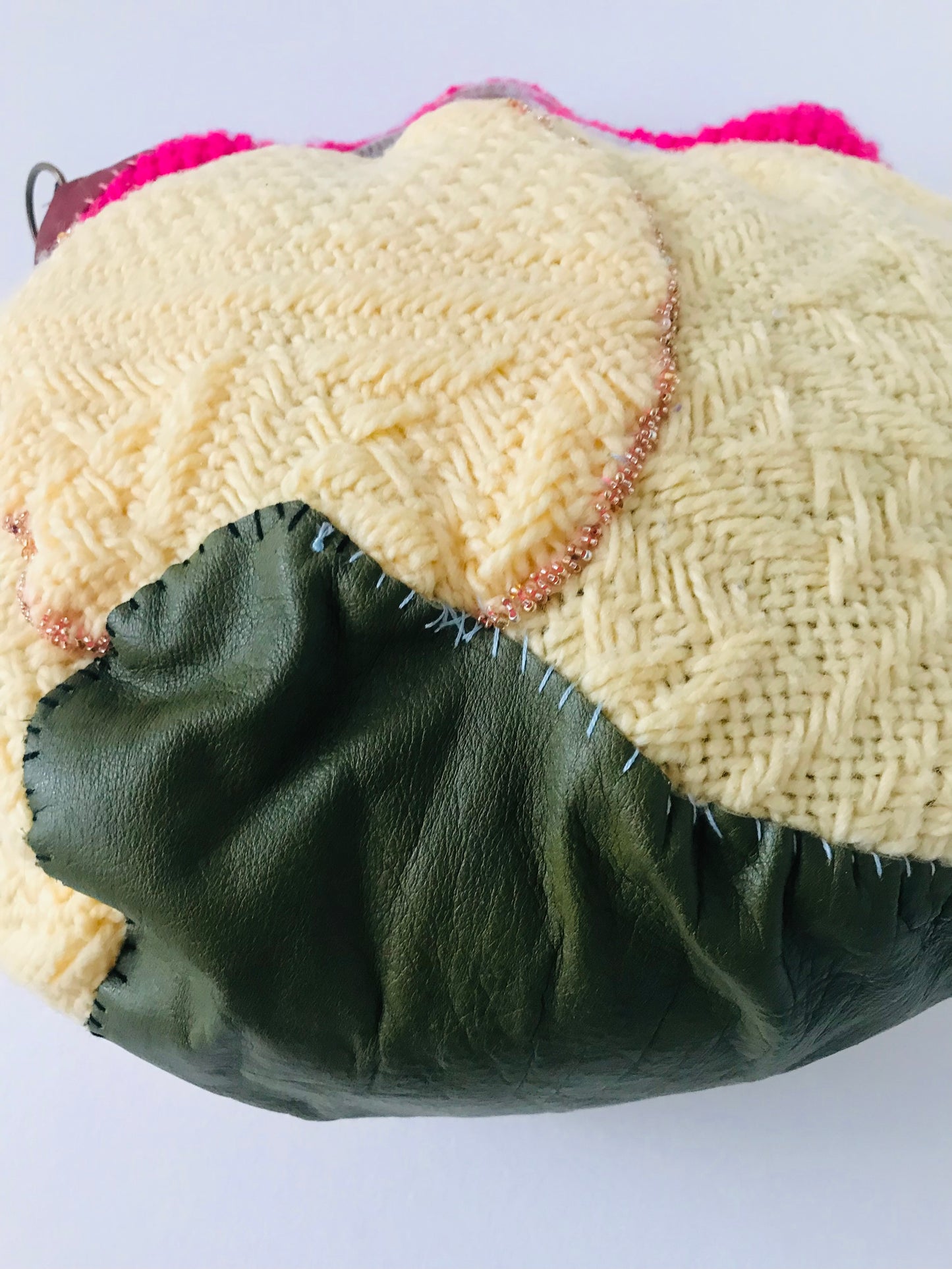 Bag Hand-sewn bag Fabric Slow fashion Handmade 1940