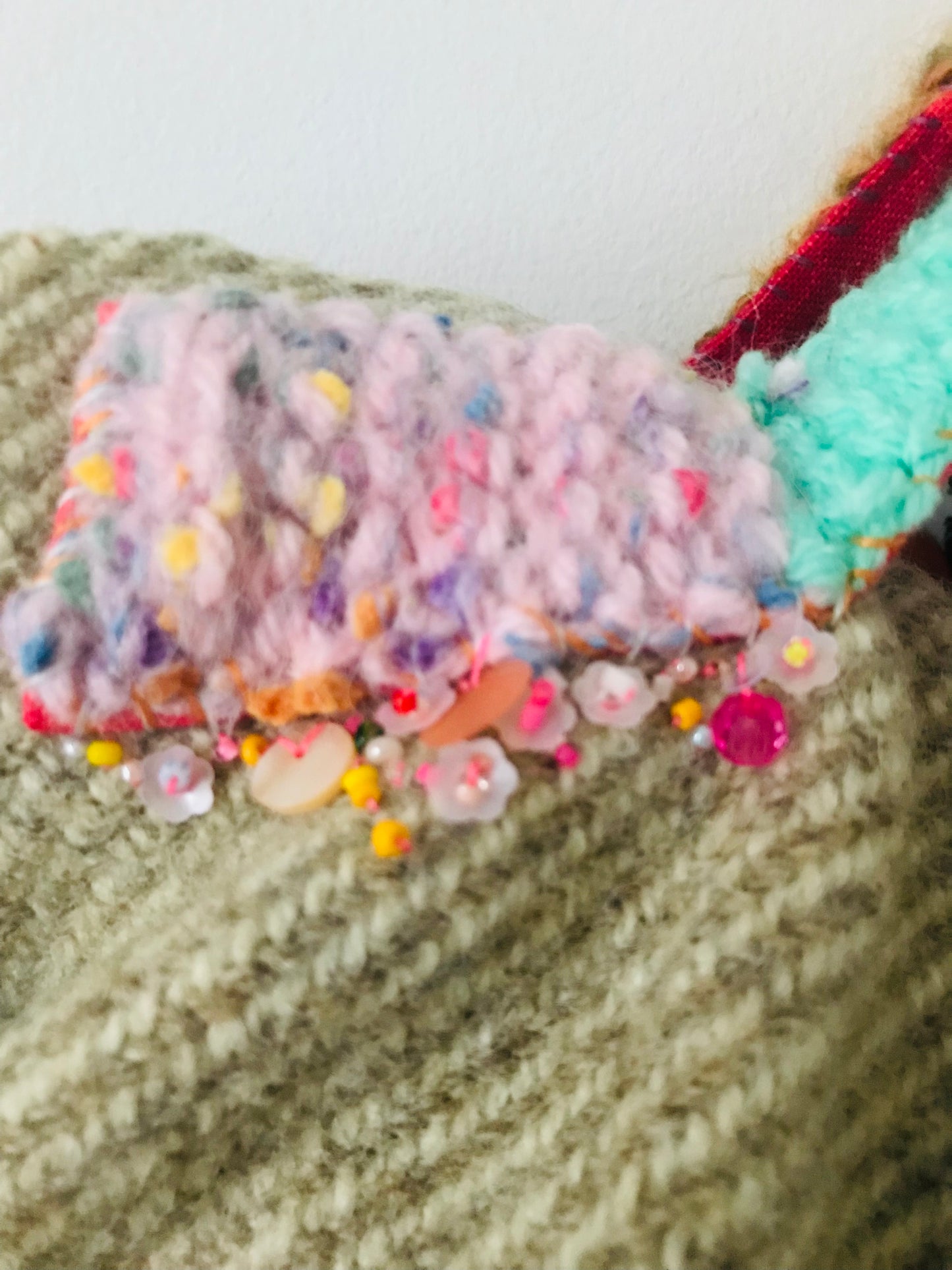 Bag Hand-sewn bag Fabric Slow fashion Handmade 1950