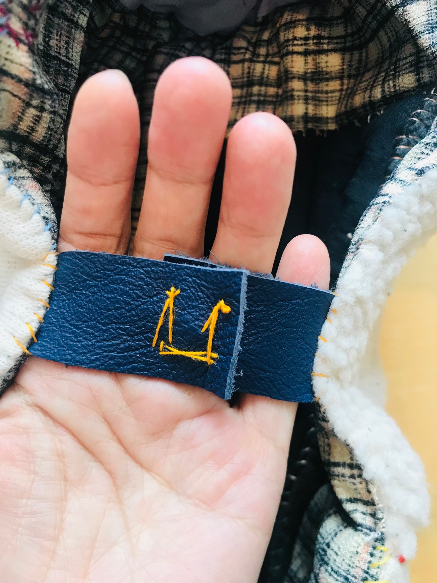 Bag Hand-sewn bag Fabric Slow fashion Handmade 2029