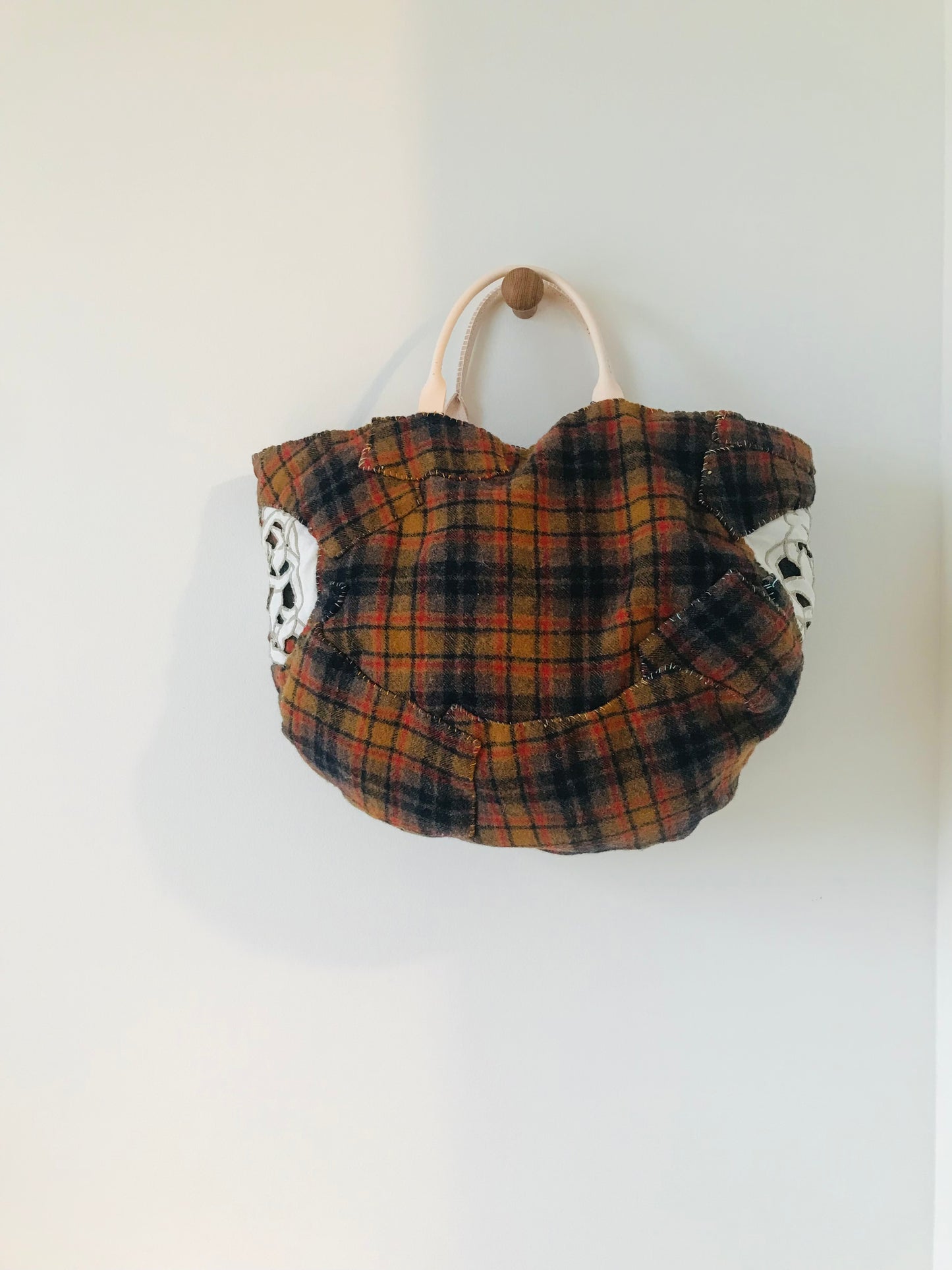 Bag Hand-sewn bag Fabric Slow fashion Handmade 1906