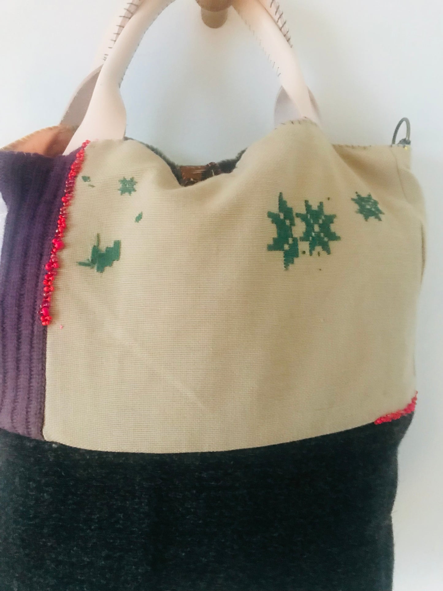 Bag Hand-sewn bag Fabric Slow fashion Handmade 1943