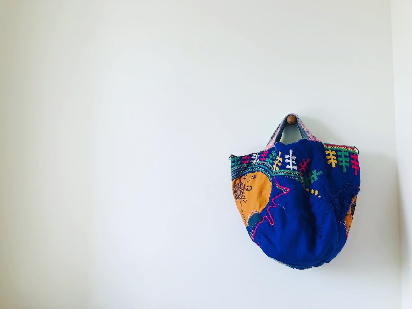 Bag Hand-sewn bag Fabric Slow fashion Handmade 1999