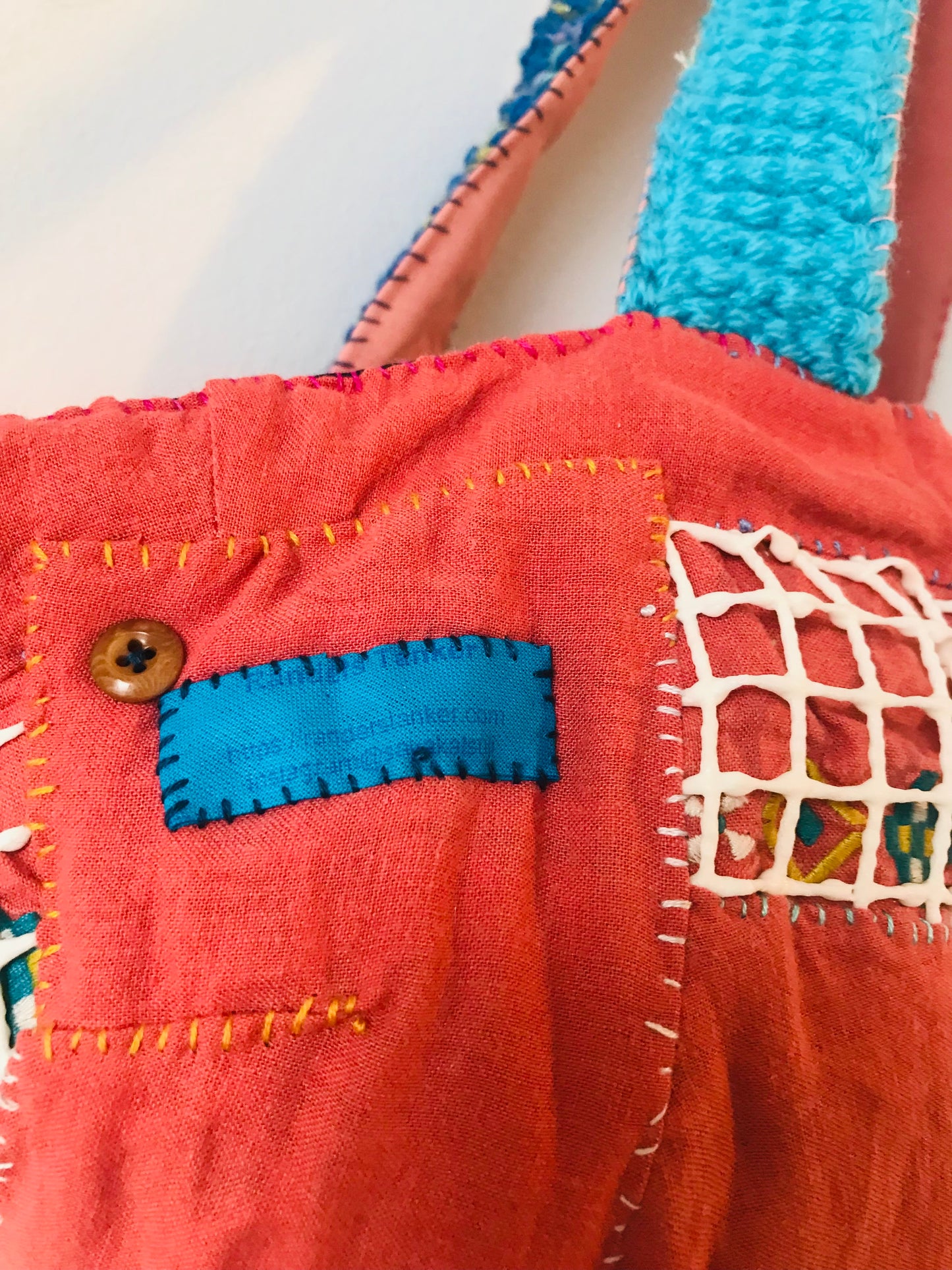 Bag Hand-sewn bag Fabric Slow fashion Handmade 1905