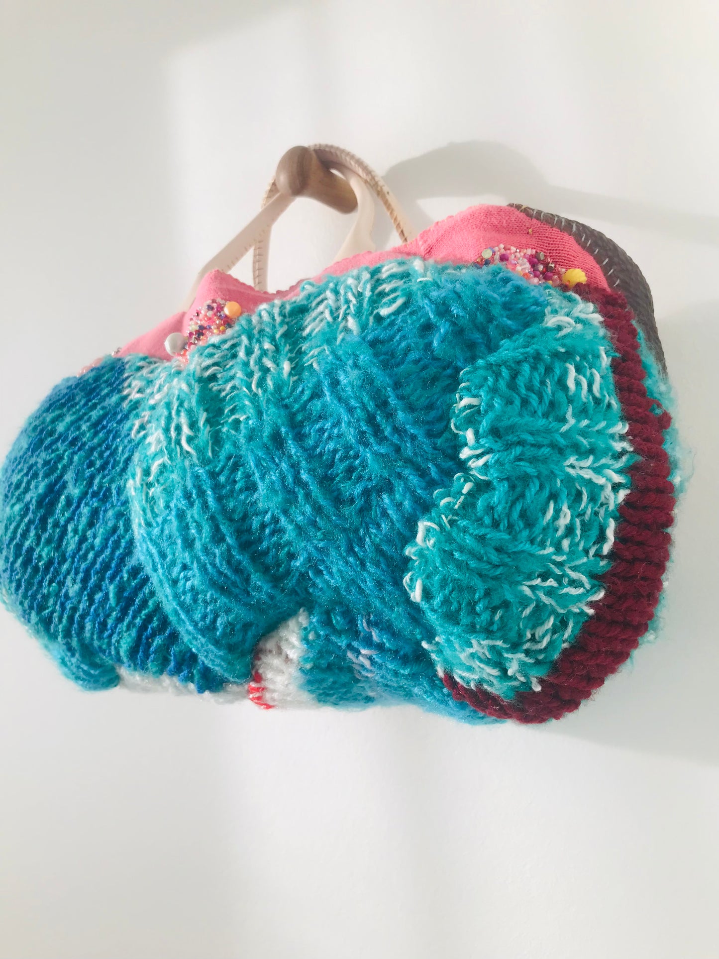 Bag Hand-sewn bag Fabric Slow fashion Handmade 1930