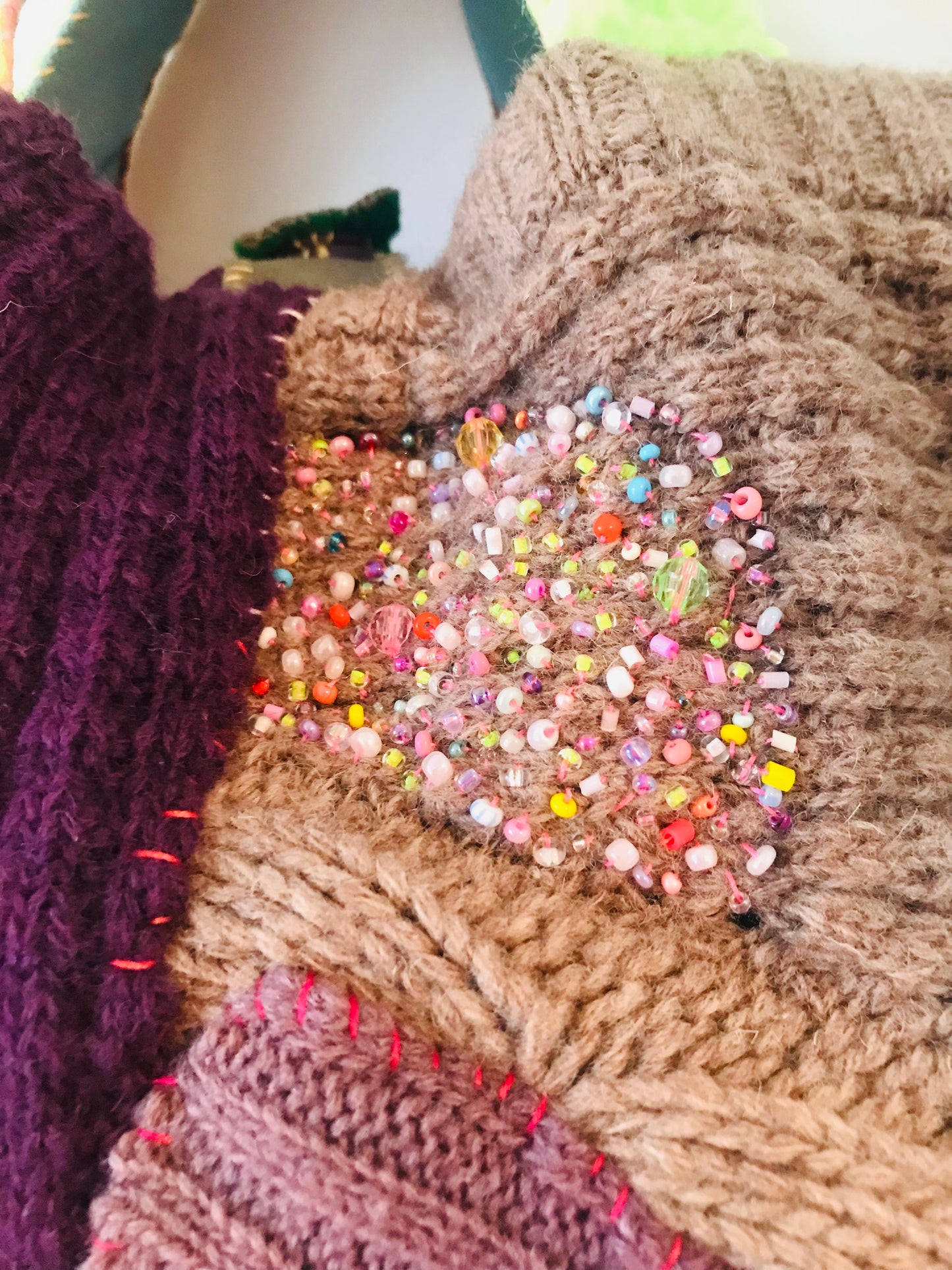 Bag Hand-sewn bag Fabric Slow fashion Handmade 1904