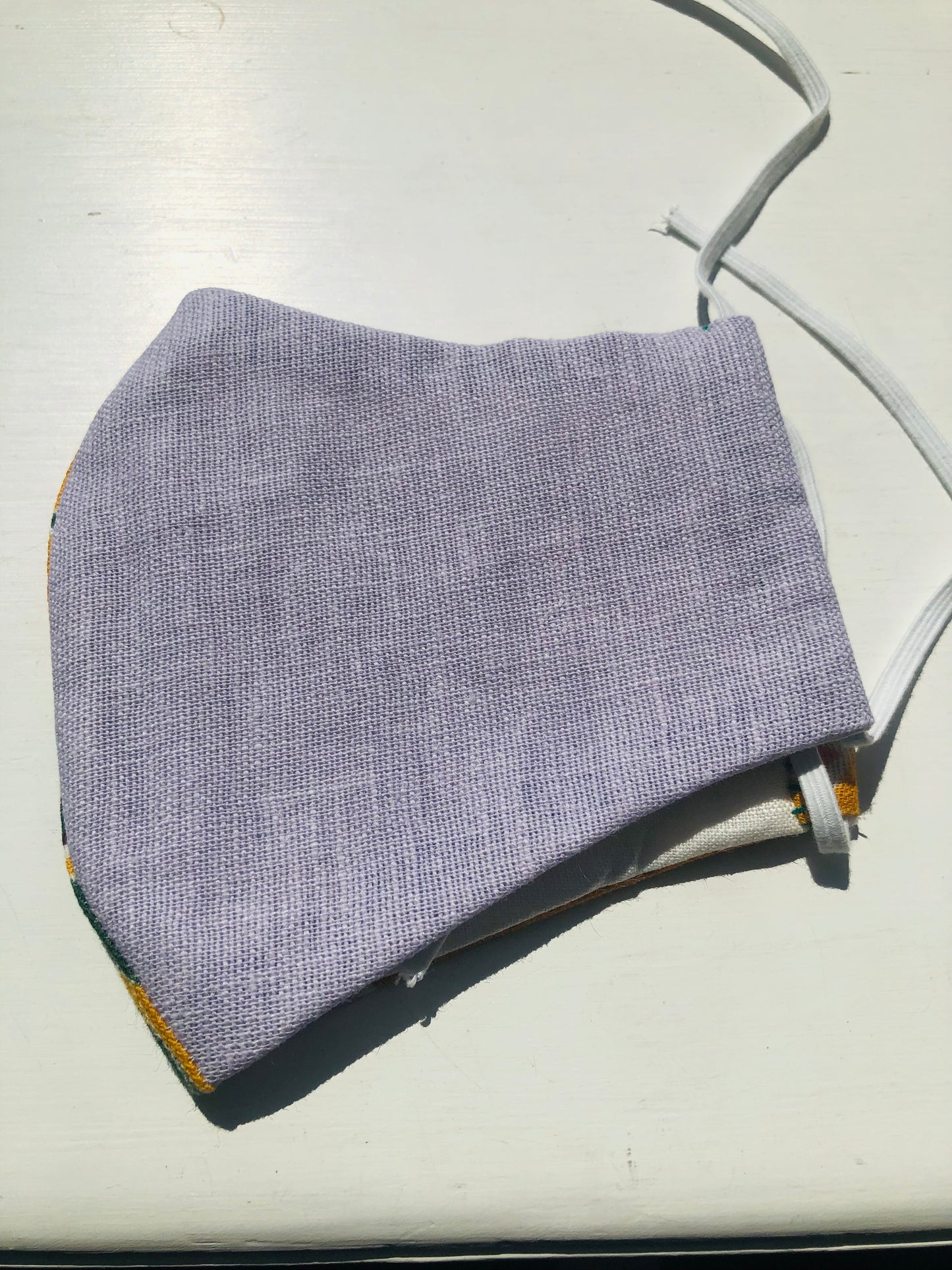 ヘミマァセット　 小物　ヘアゴム　手縫いマスク　布製　スローファッション　ハンドメイド　2457
