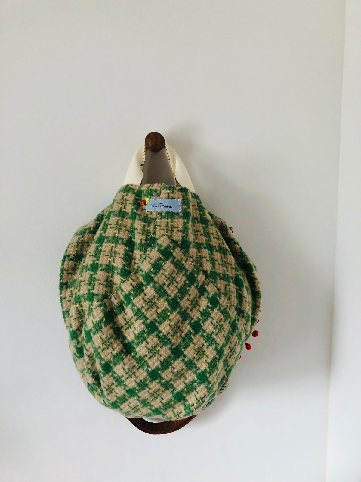 Bag 手縫いのバッグ 布製　トートバッグ　スローファッション　ハンドメイド　2534