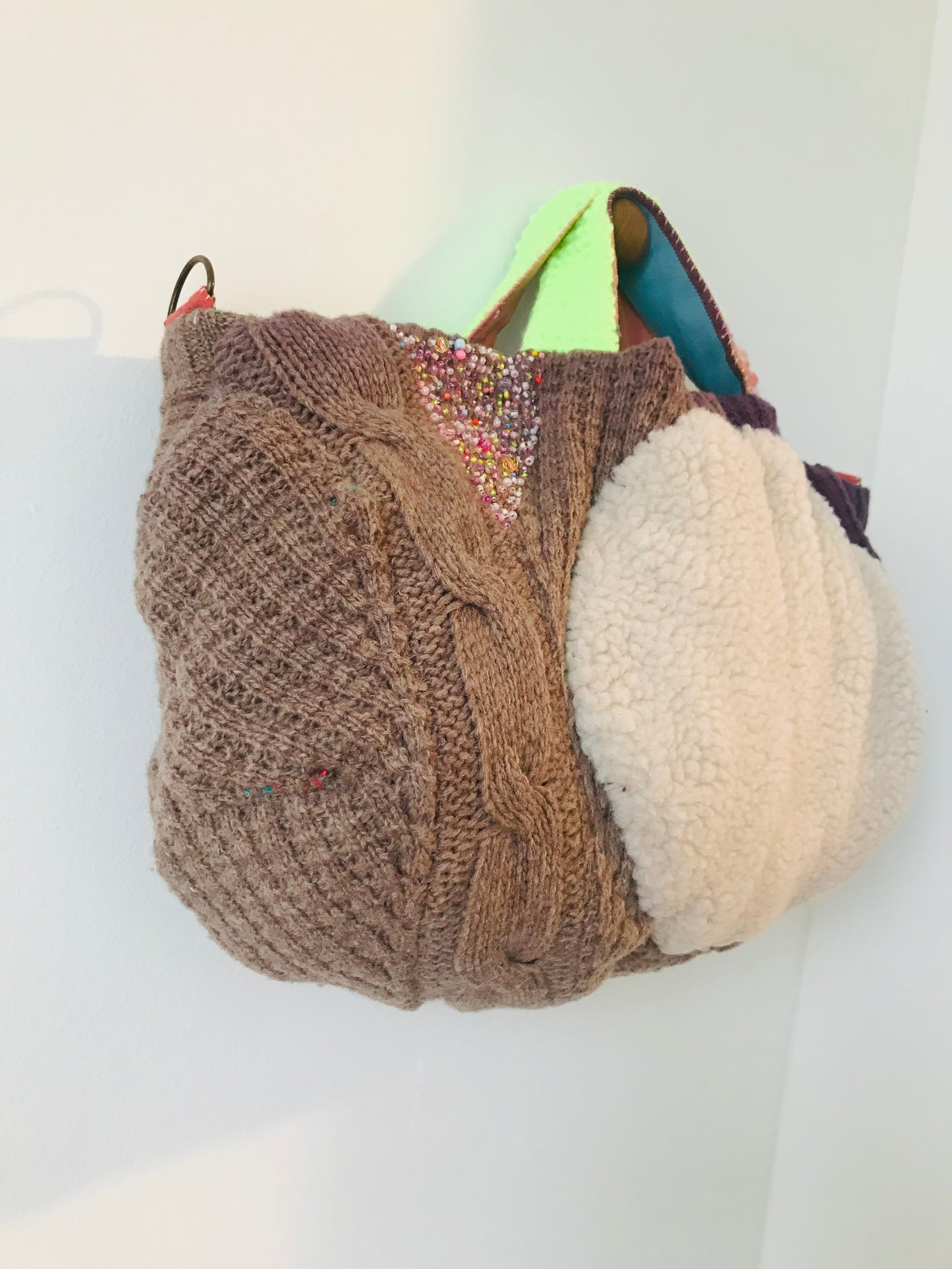 Bag Hand-sewn bag Fabric Slow fashion Handmade 1904