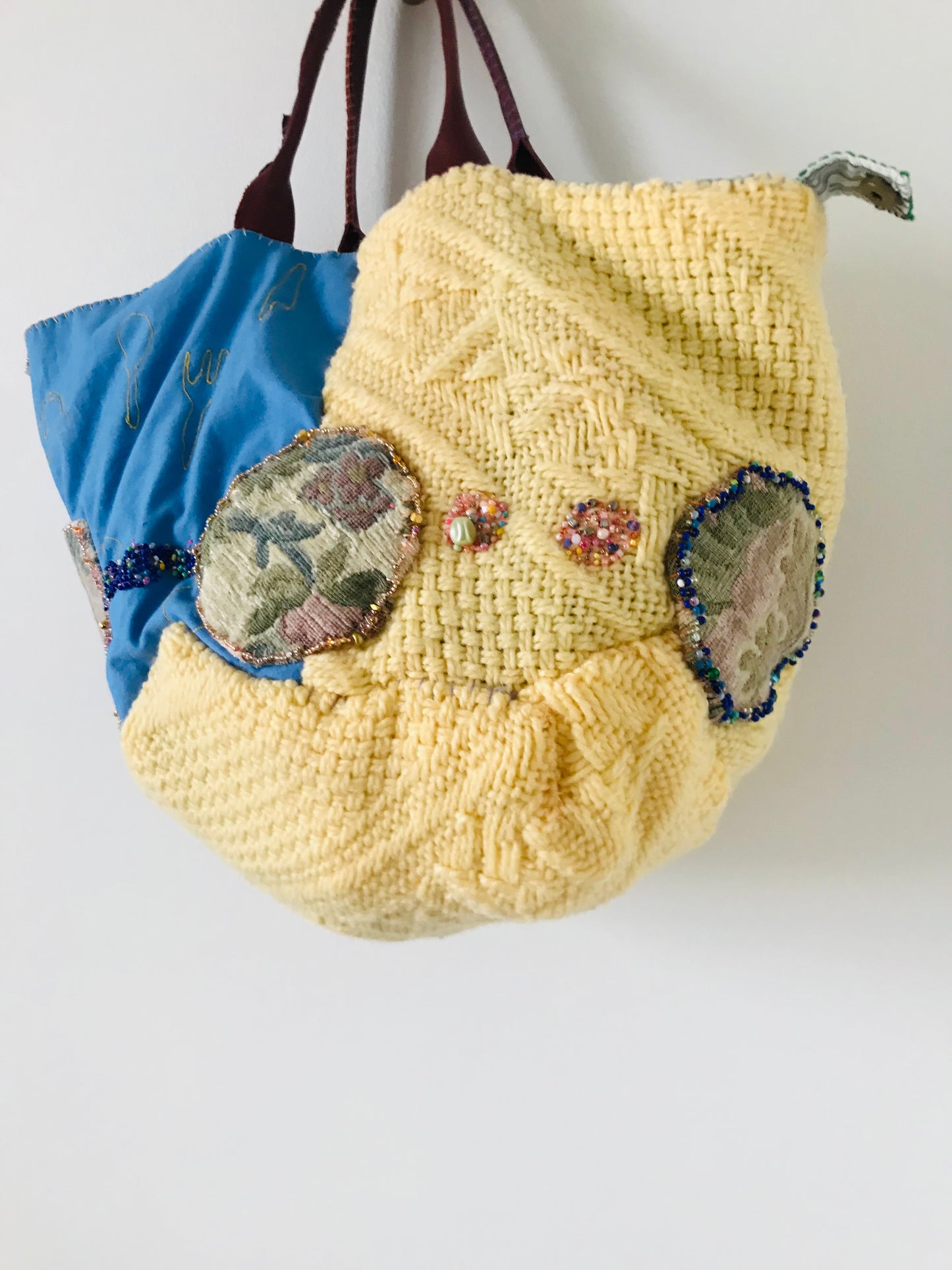 Bag Hand-sewn bag Fabric Slow fashion Handmade 1948