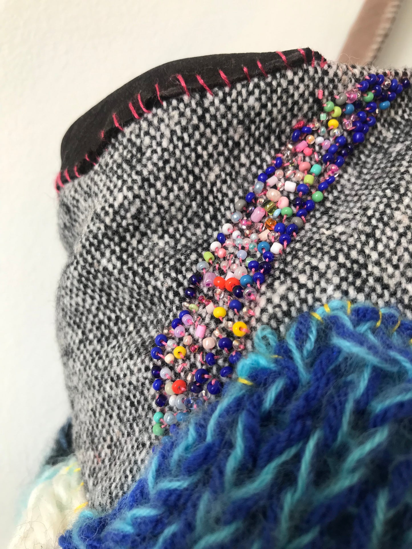 Bag Hand Sewn Bag Fabric Slow Fashion Handmade 1893