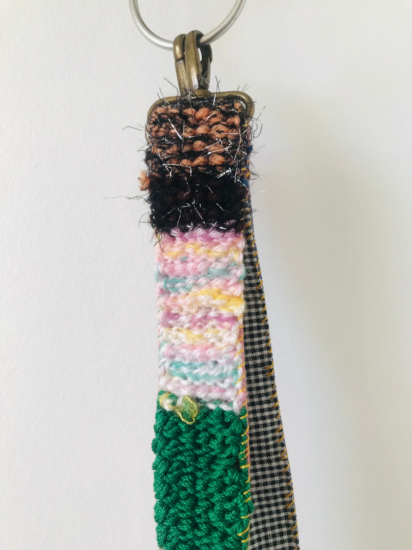 strap Hand Knitted Strap Wool Fabric Yarn Shoulder Strap Slow Fashion Handmade 1899 