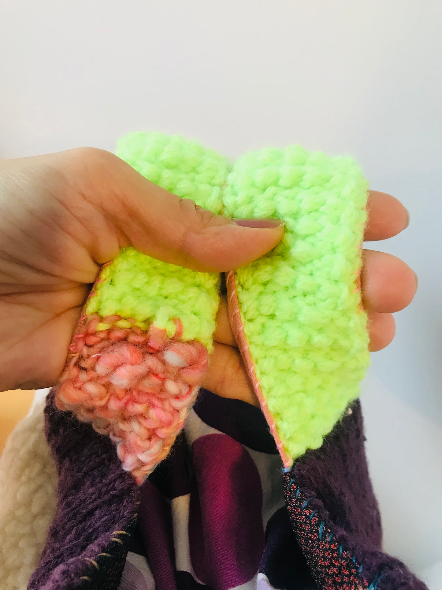 Bag Hand-sewn bag Fabric Slow fashion Handmade 1904