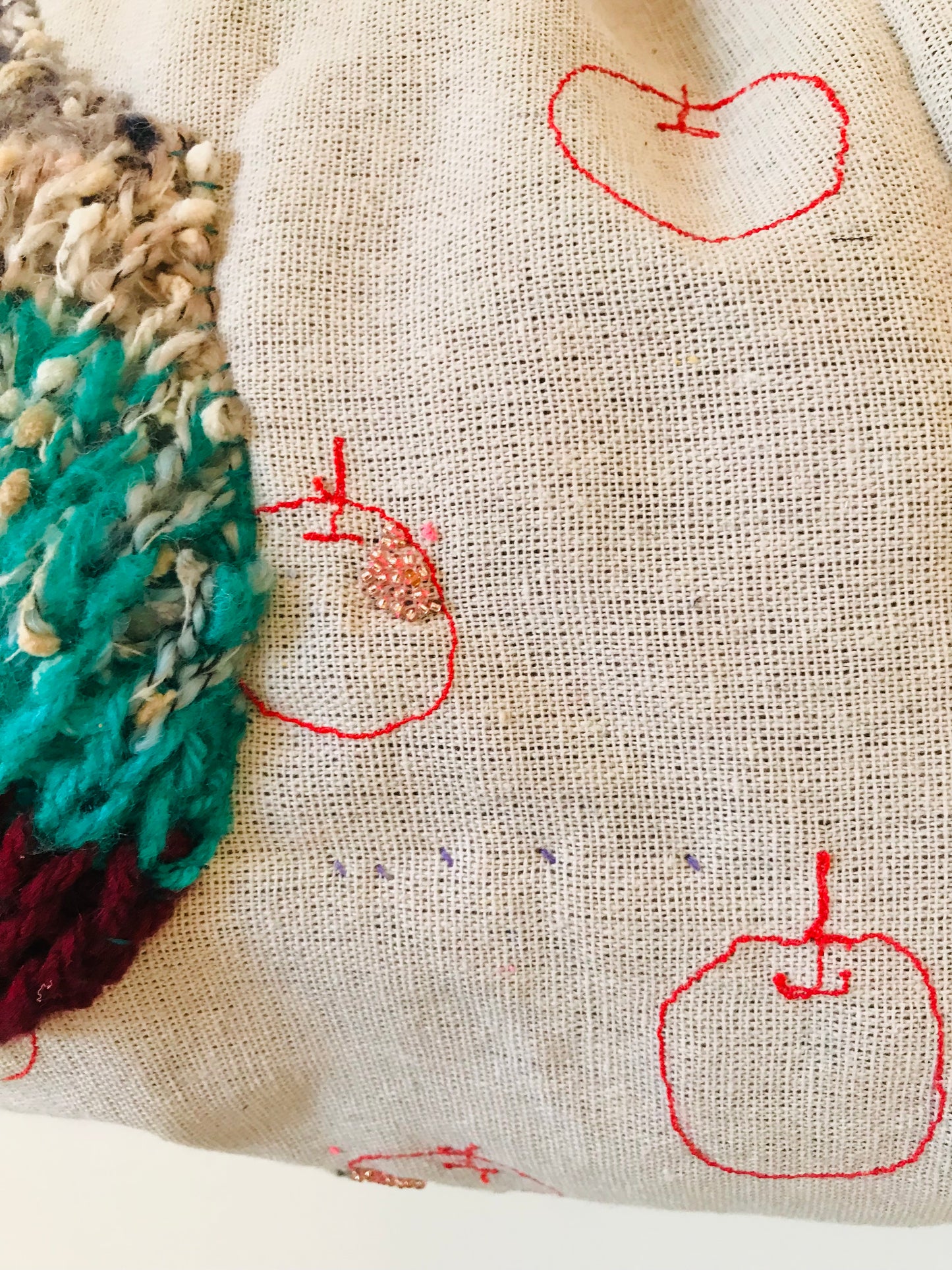 Bag Hand-sewn bag Fabric Slow fashion Handmade 1931