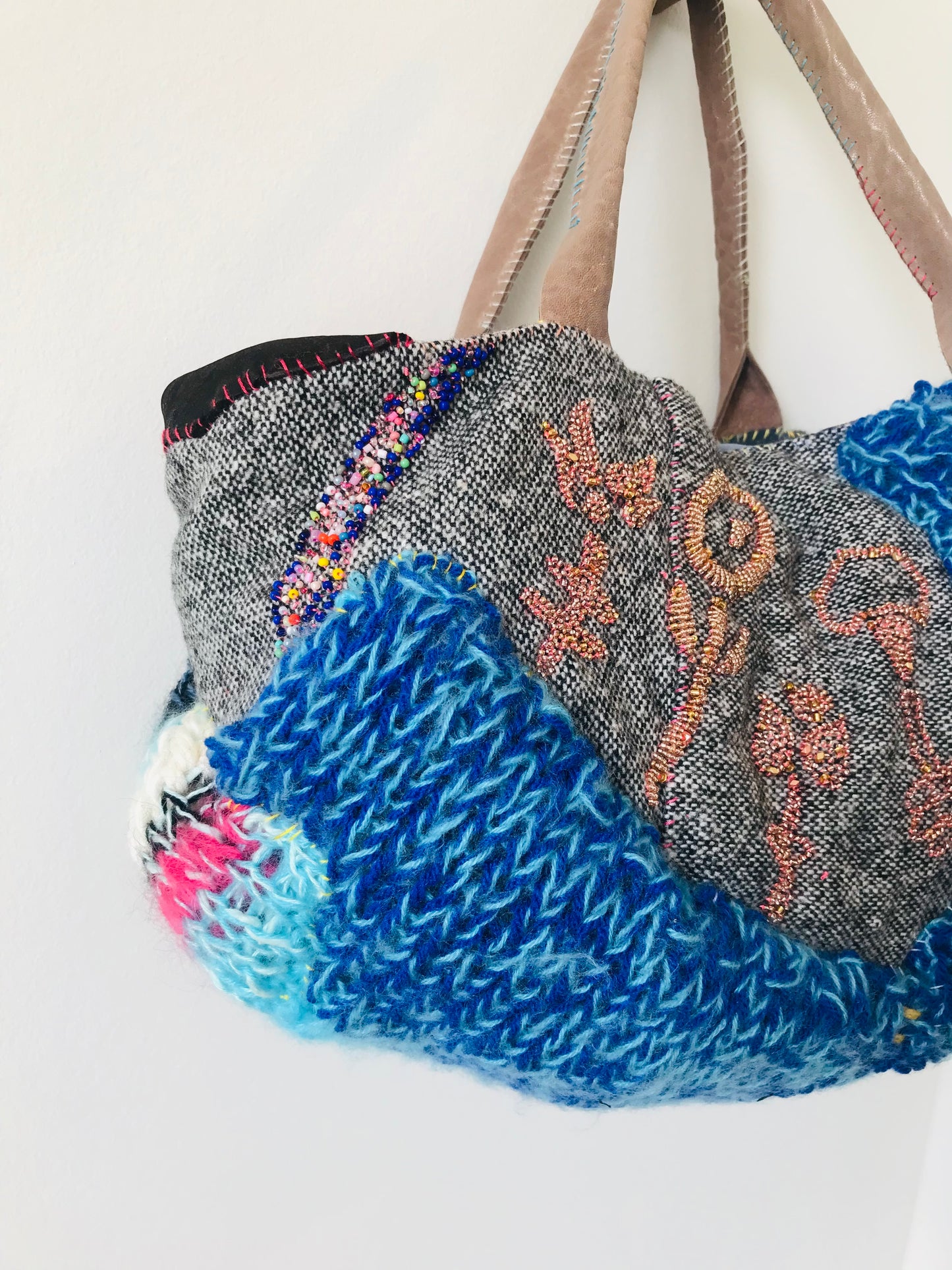 Bag Hand Sewn Bag Fabric Slow Fashion Handmade 1893