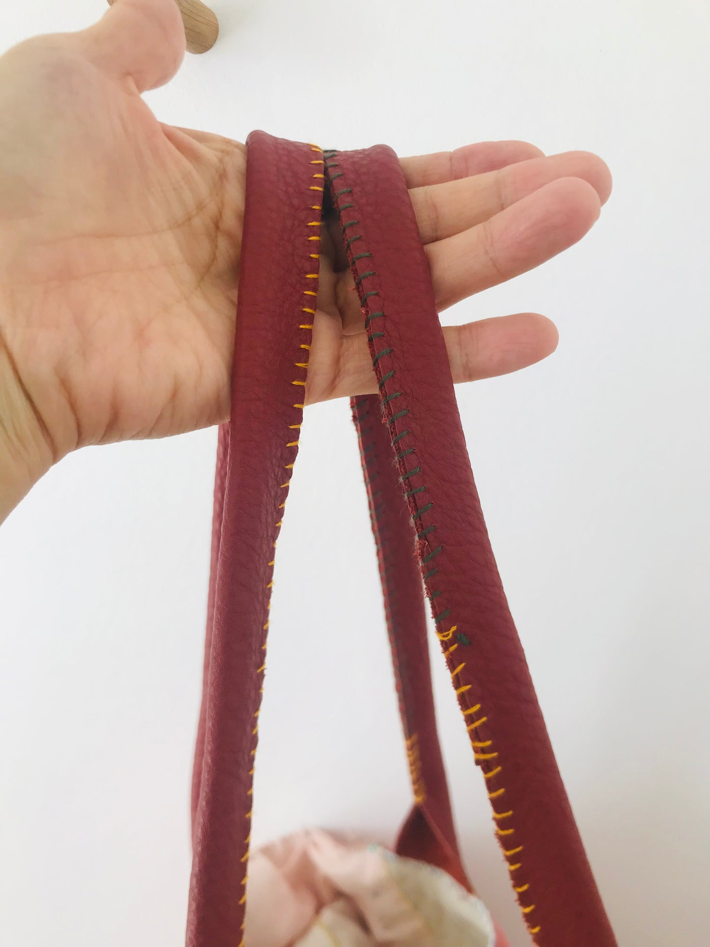 Bag Hand-sewn bag Fabric Slow fashion Handmade 2024