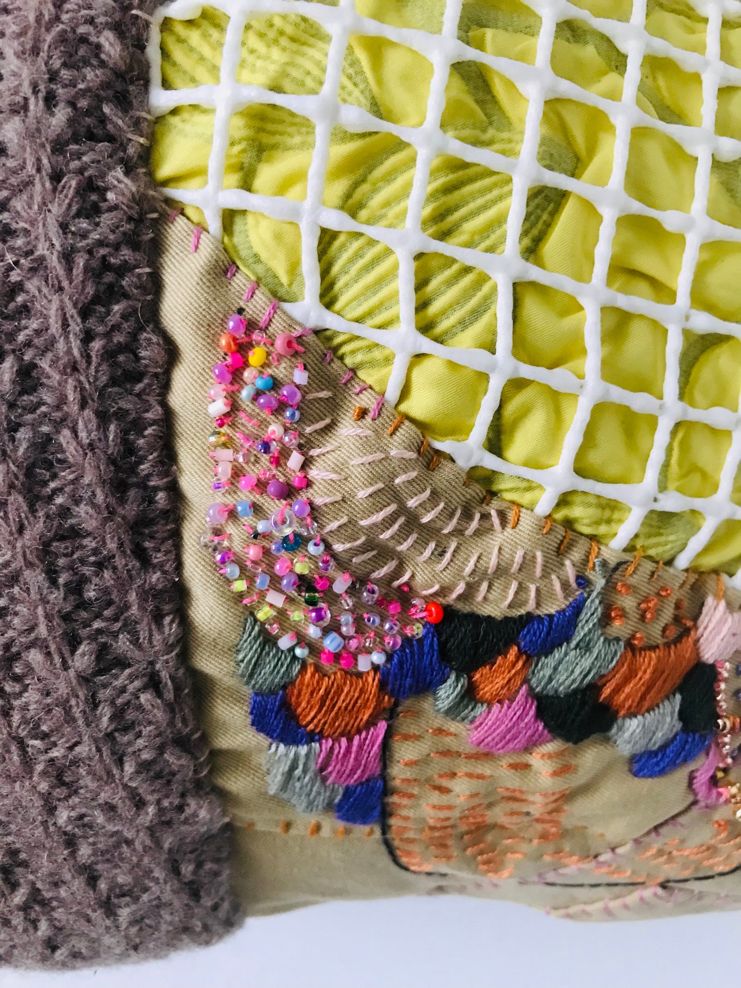 Bag Hand-sewn bag Fabric Slow fashion Handmade 1926