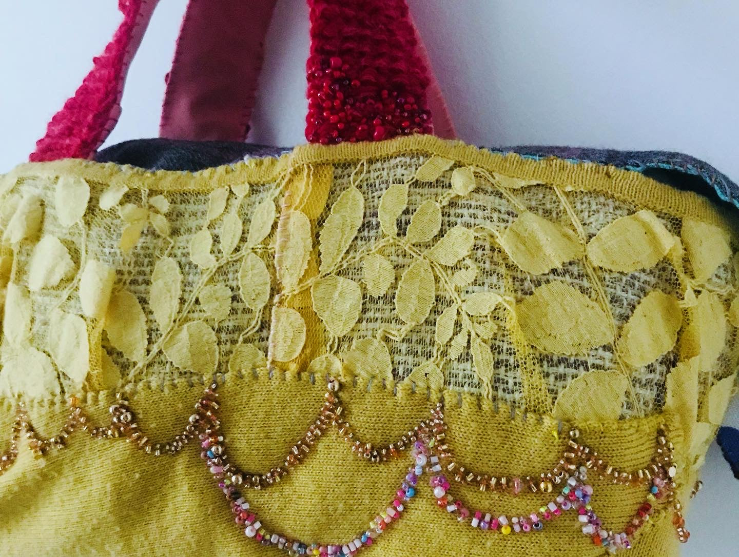 Bag Hand-sewn bag Fabric Slow fashion Handmade 1921