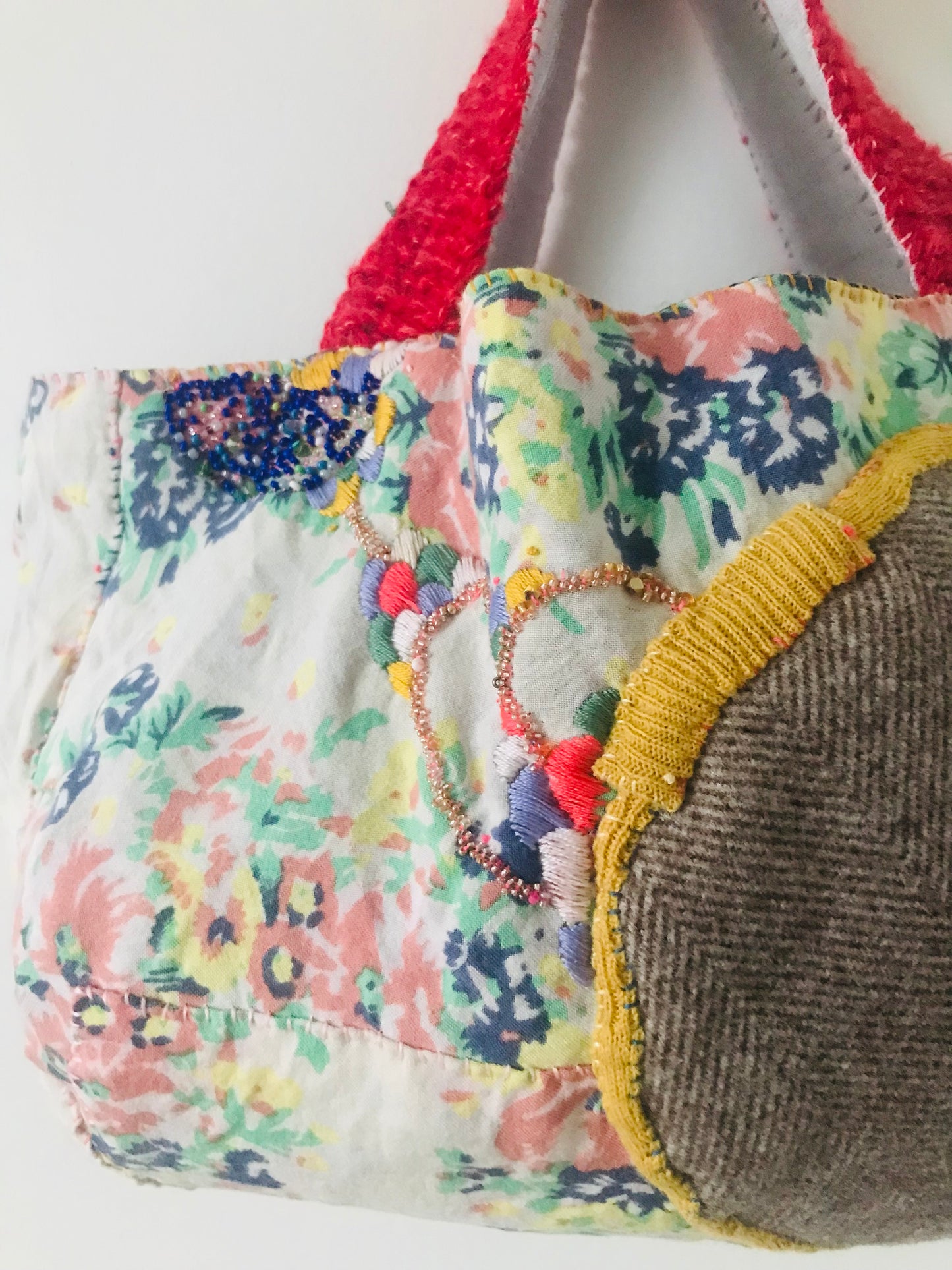 Bag Hand-sewn bag Fabric Slow fashion Handmade 1944