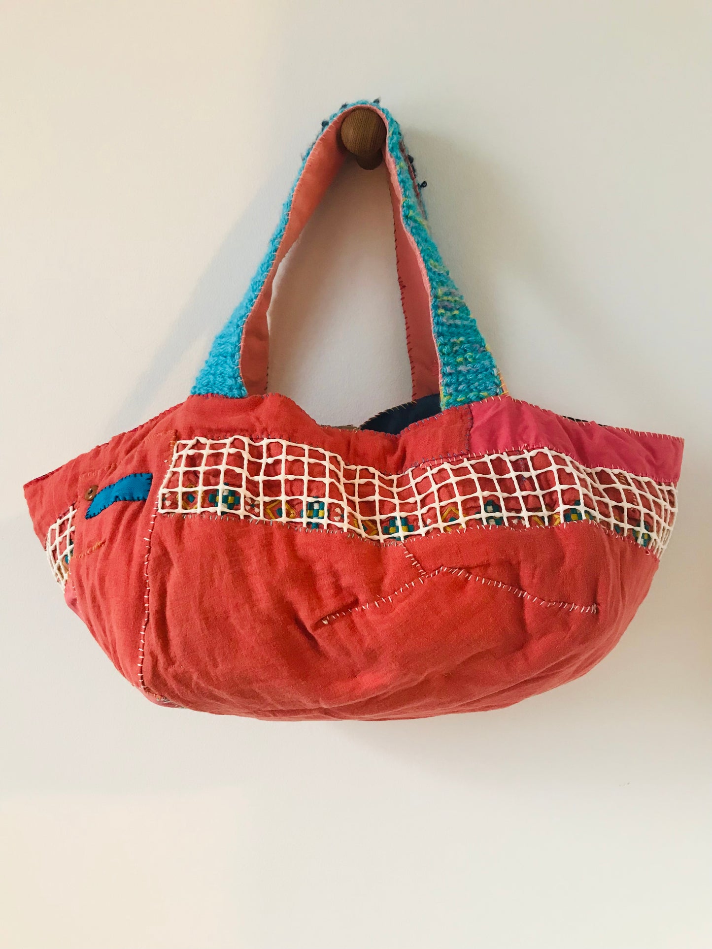Bag Hand-sewn bag Fabric Slow fashion Handmade 1905