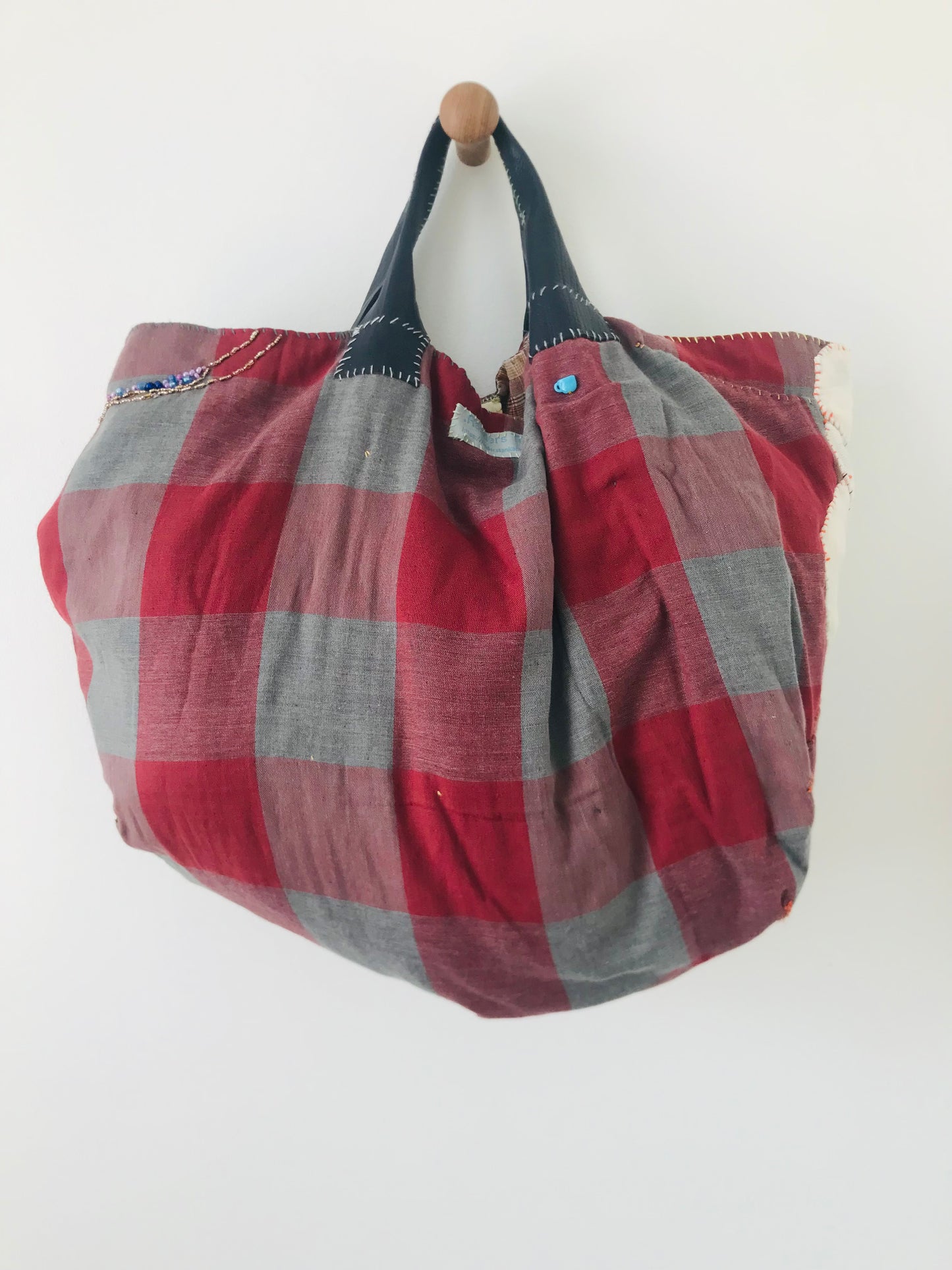 Bag Hand-sewn bag Fabric Slow fashion Handmade 2034