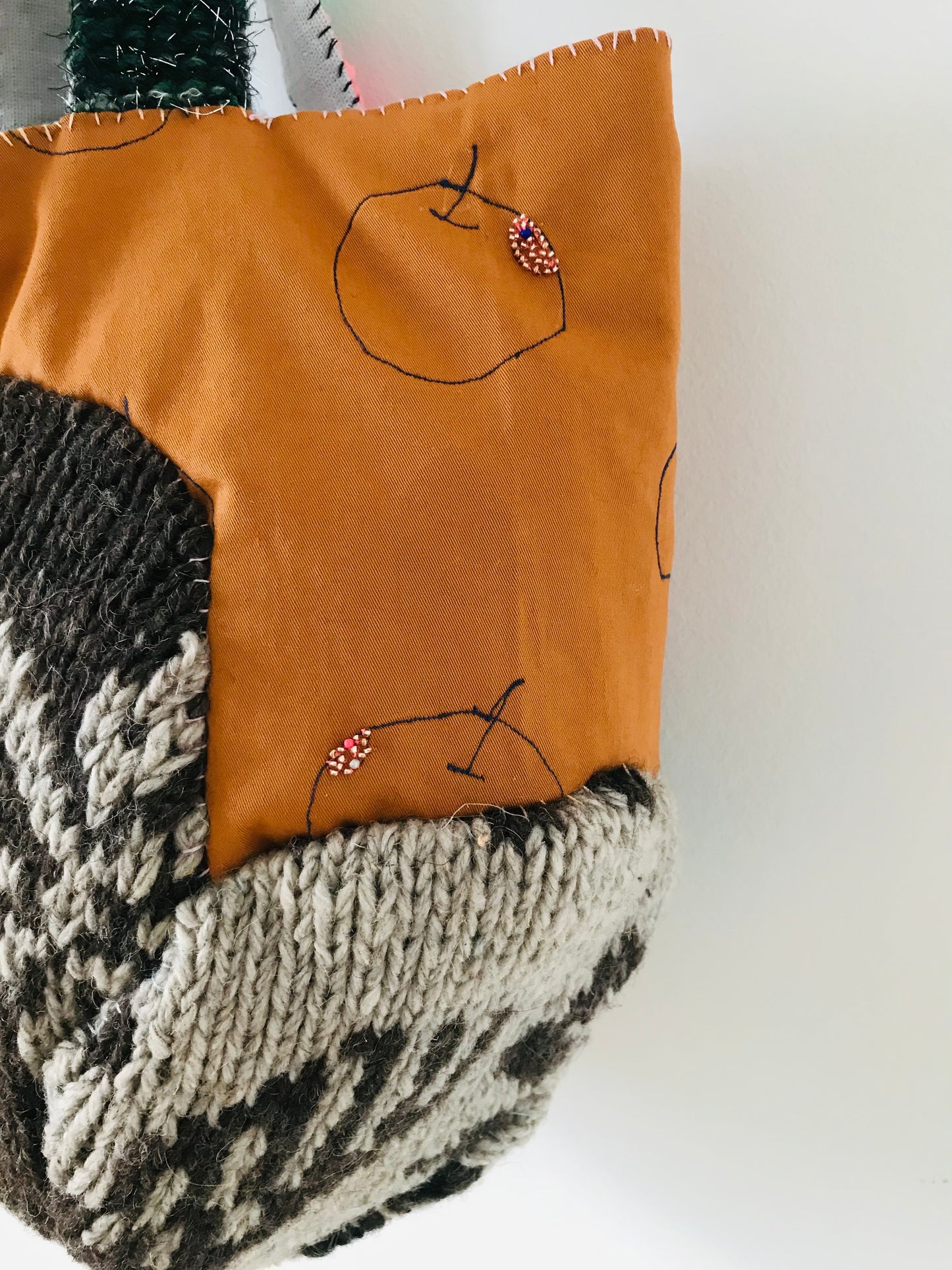Bag Hand-sewn bag Fabric Slow fashion Handmade 1939