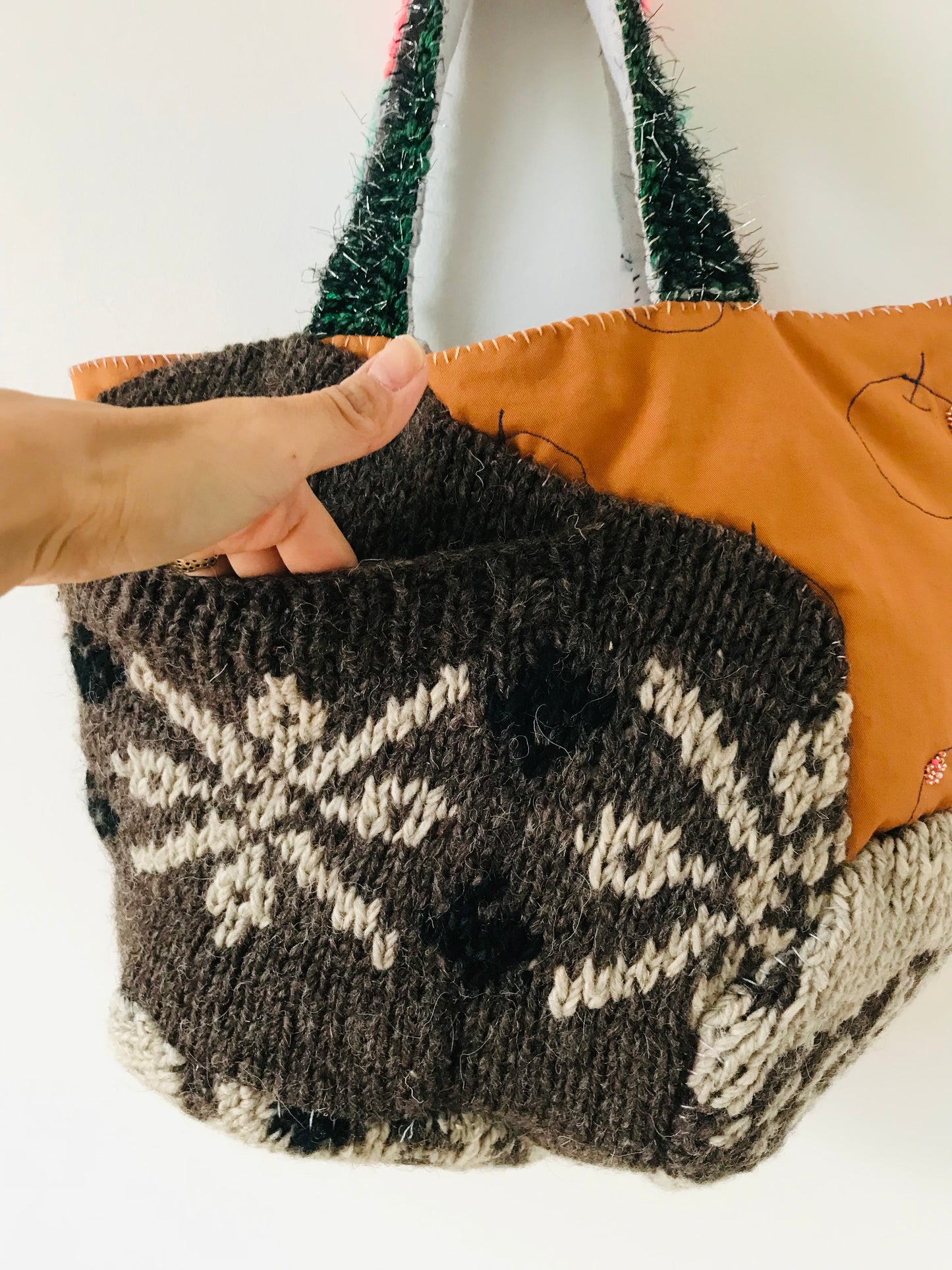 Bag Hand-sewn bag Fabric Slow fashion Handmade 1939