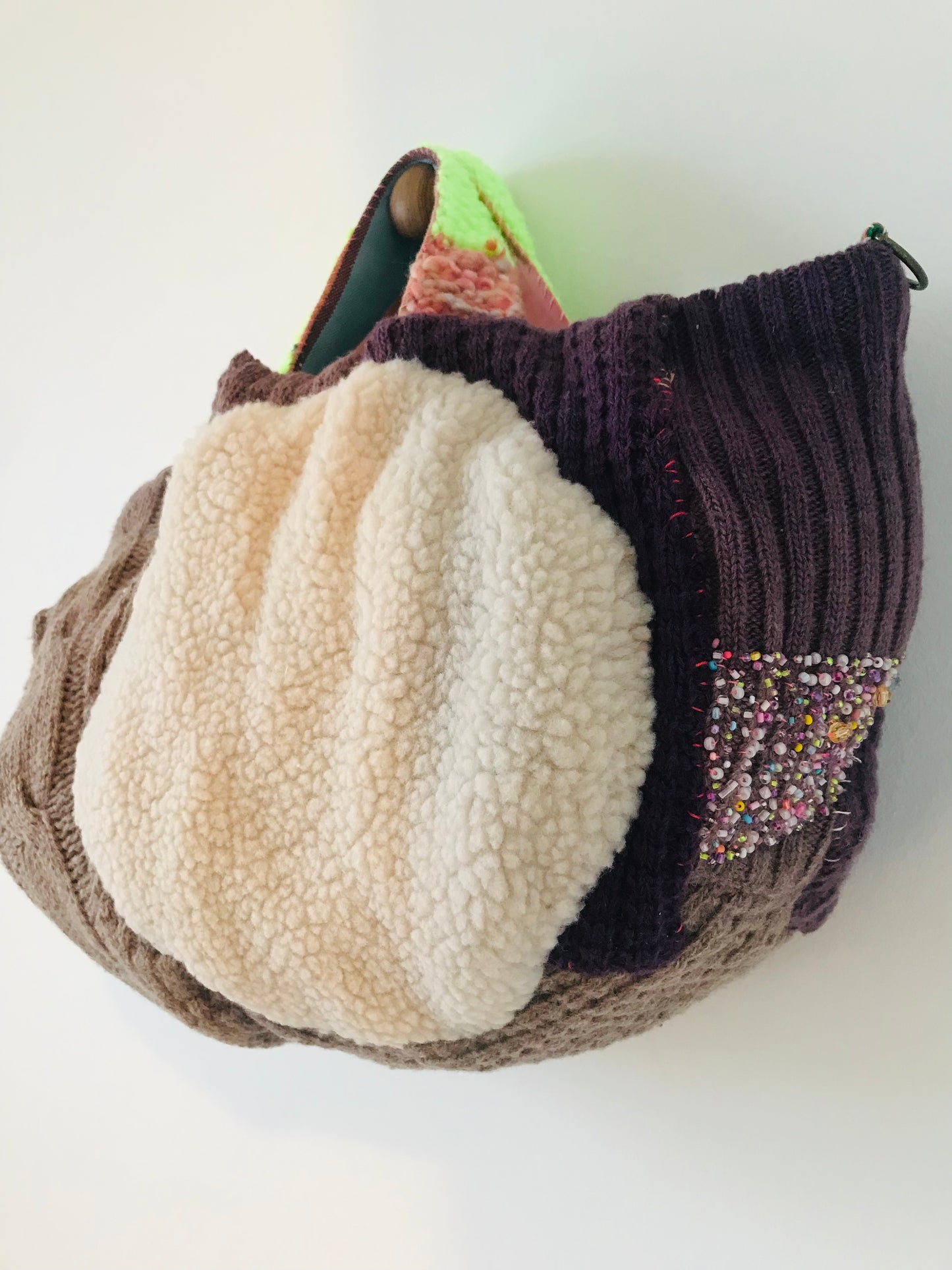 Bag Hand-sewn bag Fabric Slow fashion Handmade 1904