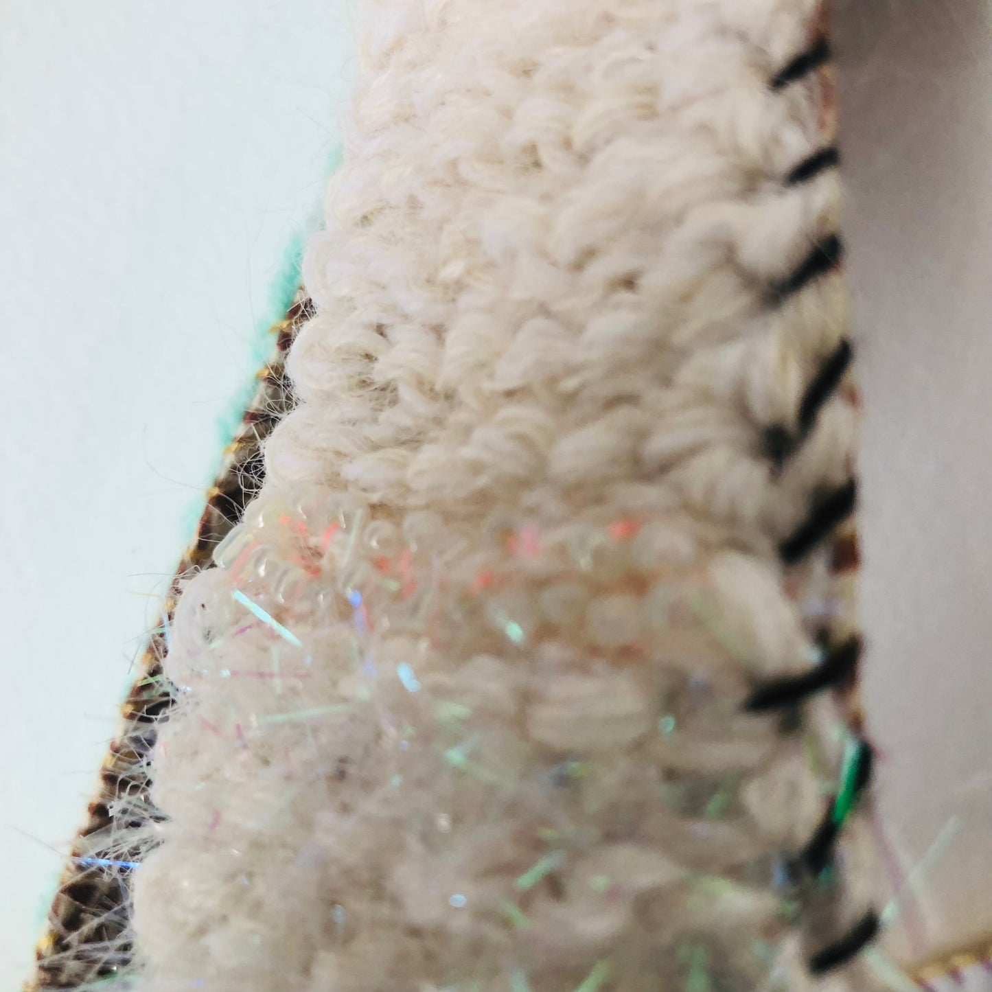 Bag 手縫いのバッグ　布製　トートバッグ　スローファッション　ワンハンドルバッグ　ハンドメイド　2409