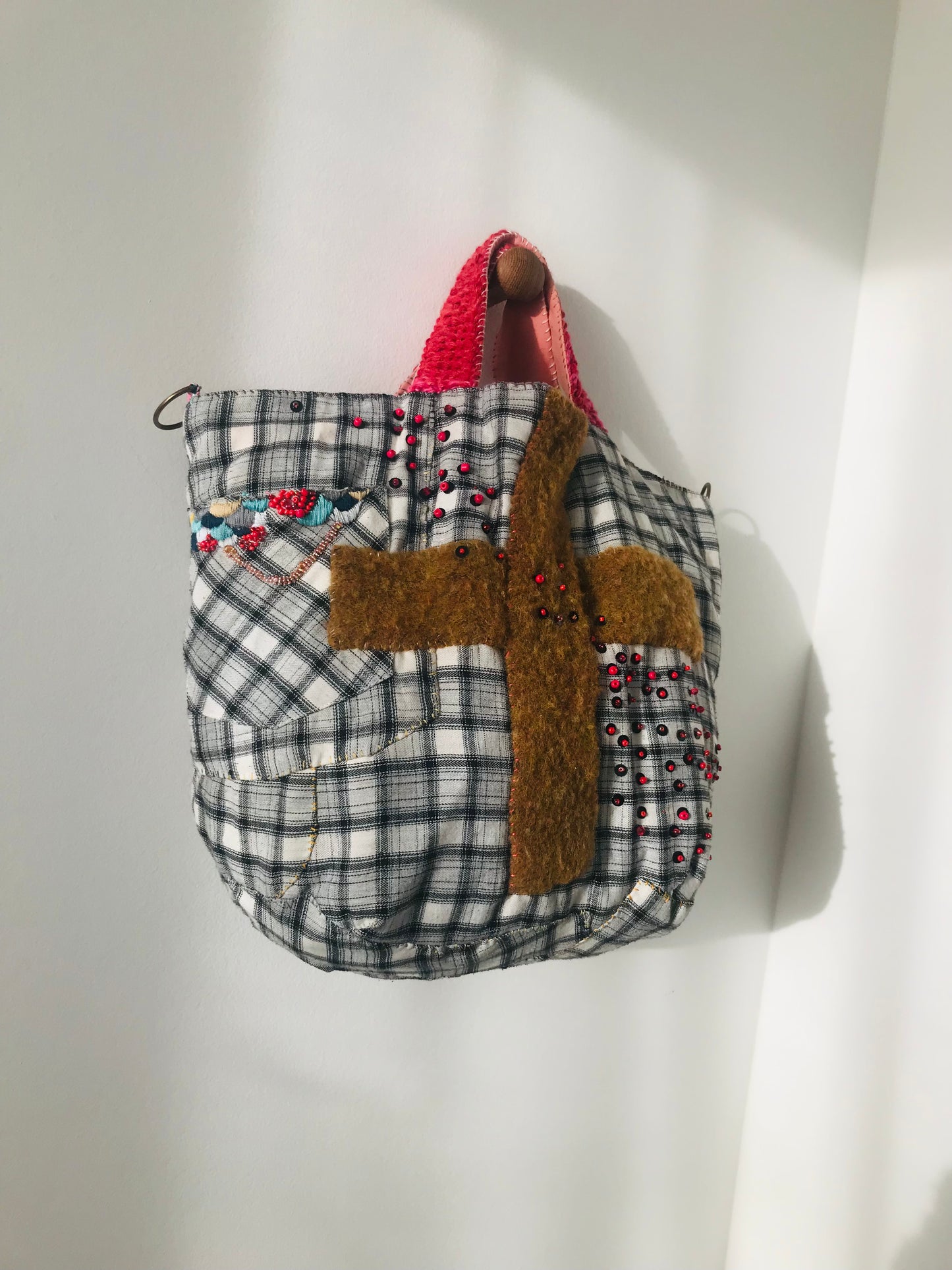 Bag Hand-sewn bag Fabric Slow fashion Handmade 1929