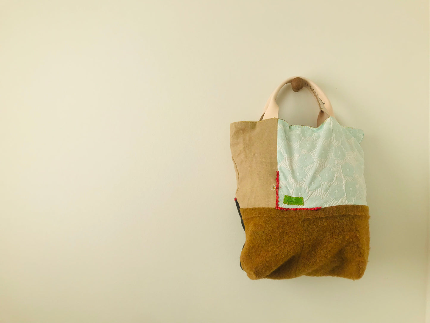 Bag Hand-sewn bag Fabric Slow fashion Handmade 1943
