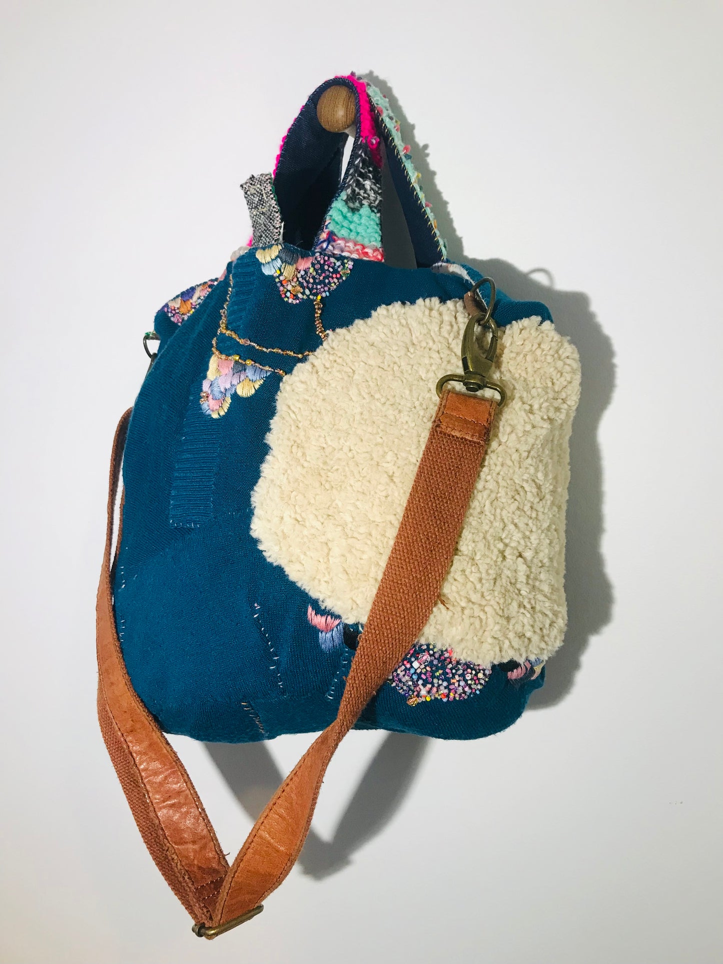 Bag Hand-sewn bag Fabric Slow fashion Handmade 1909